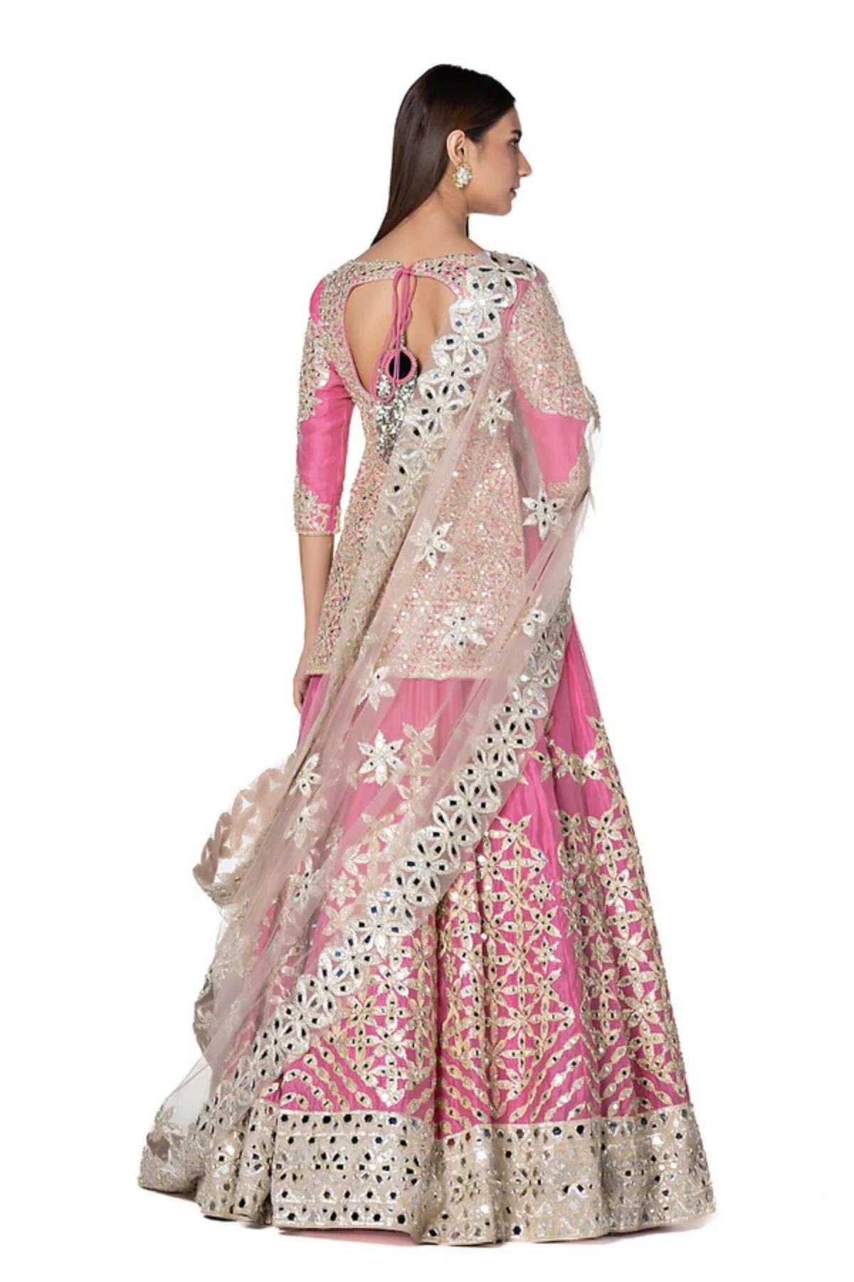 Monotone Gotta Embellised Lehenga Set