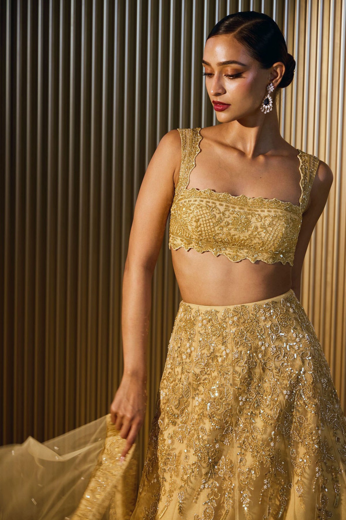 Golden Hour Lehenga Set
