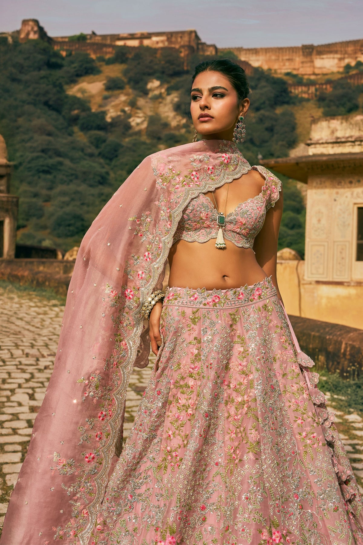 Blush Kamya Lehenga Set