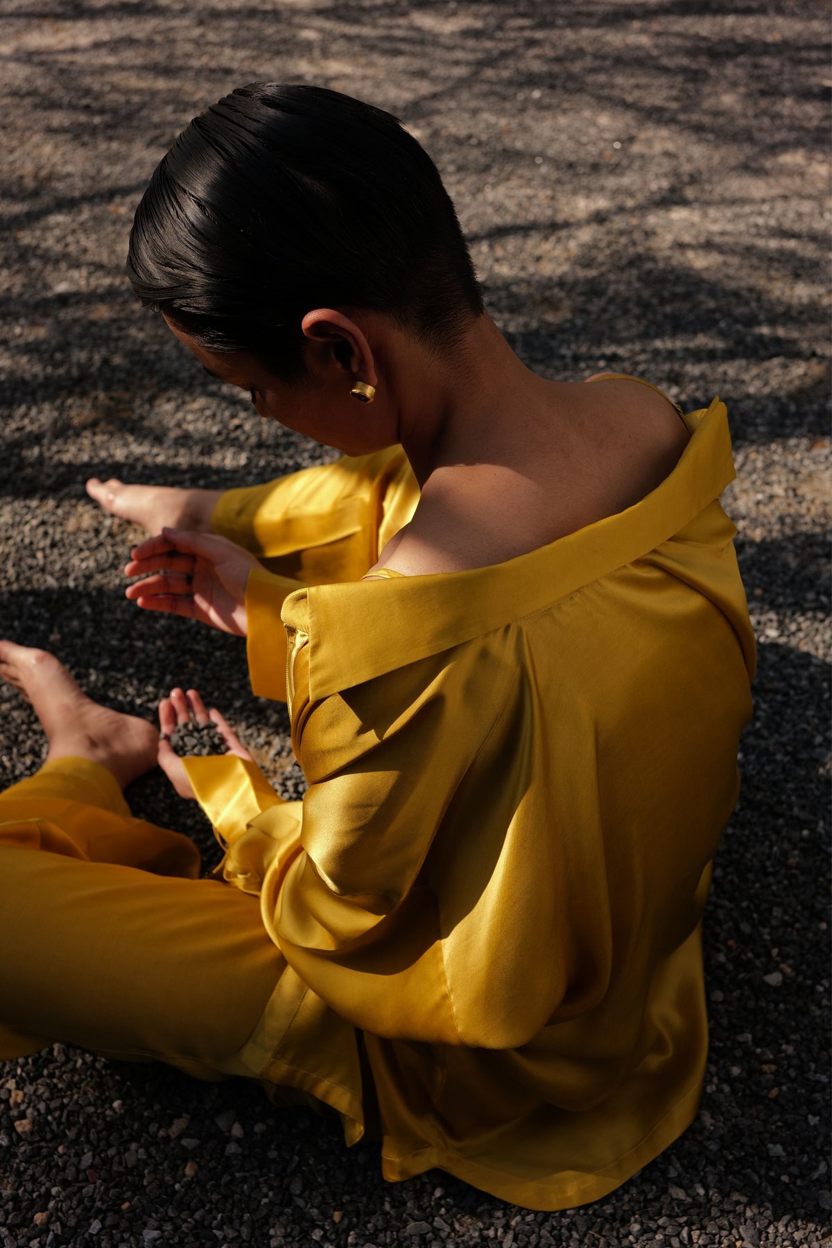 Blazing Yellow Relaxed Co-ord Set