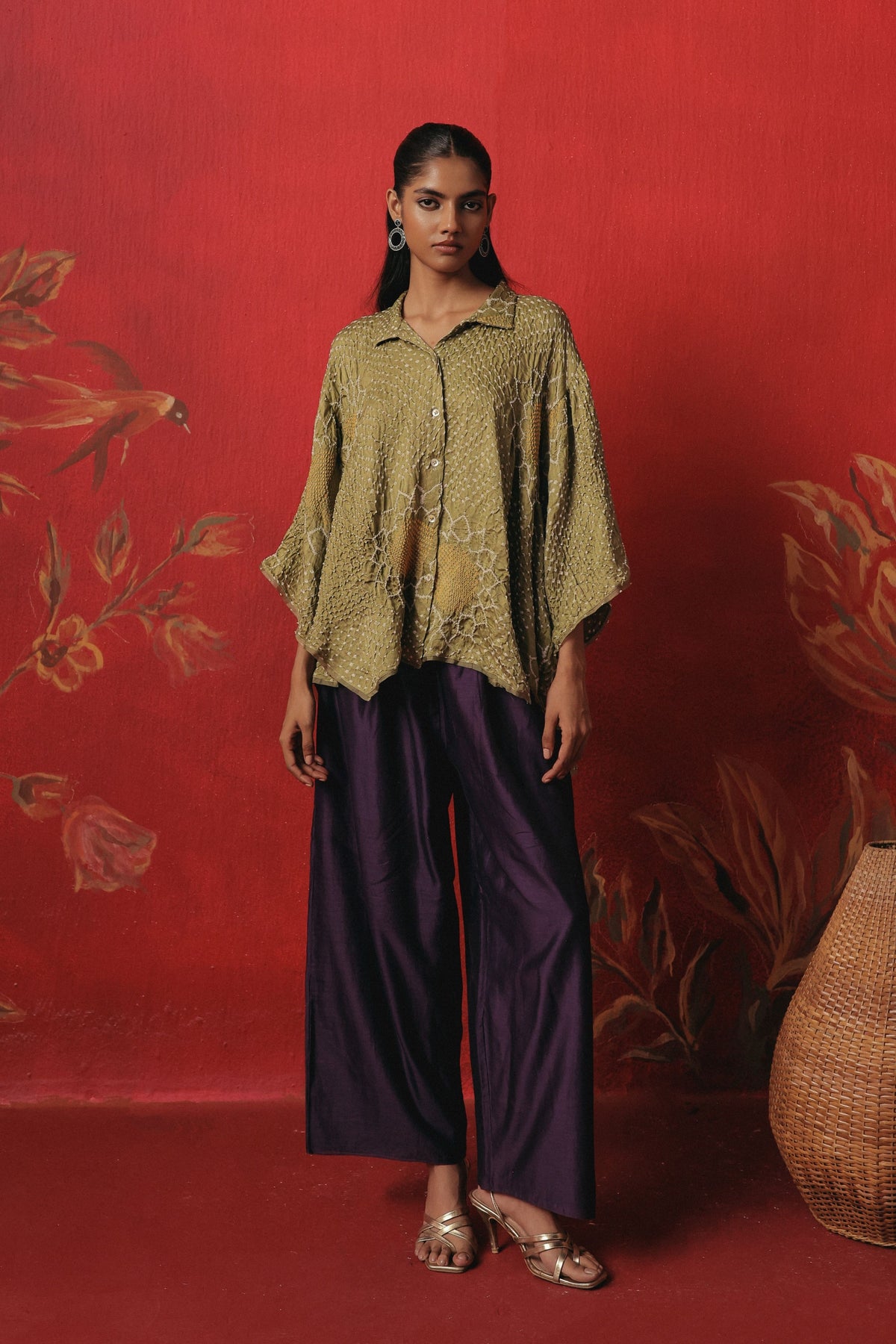 Oversize Long Shirt Set