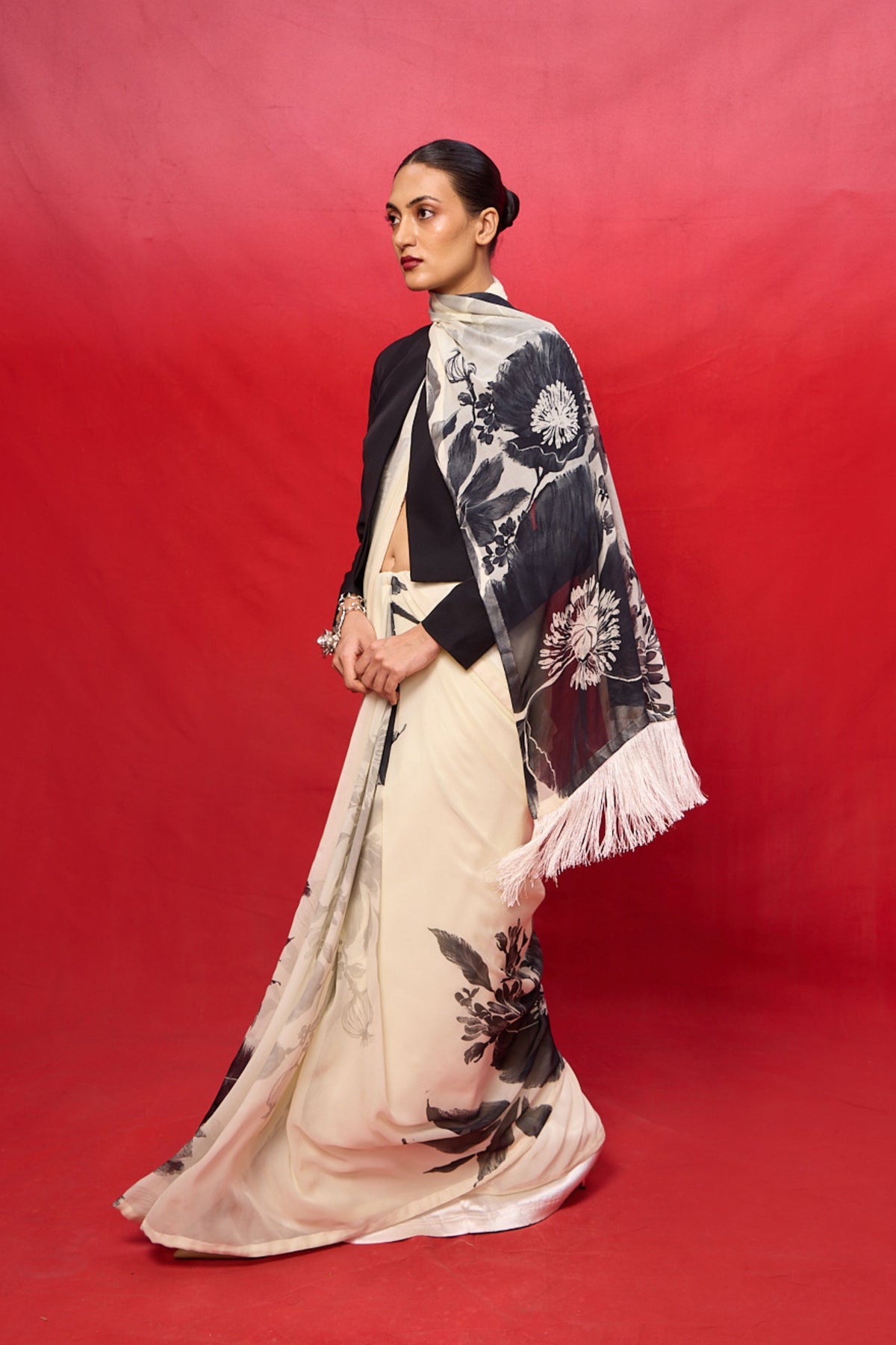 Handwoven Georgette Saree