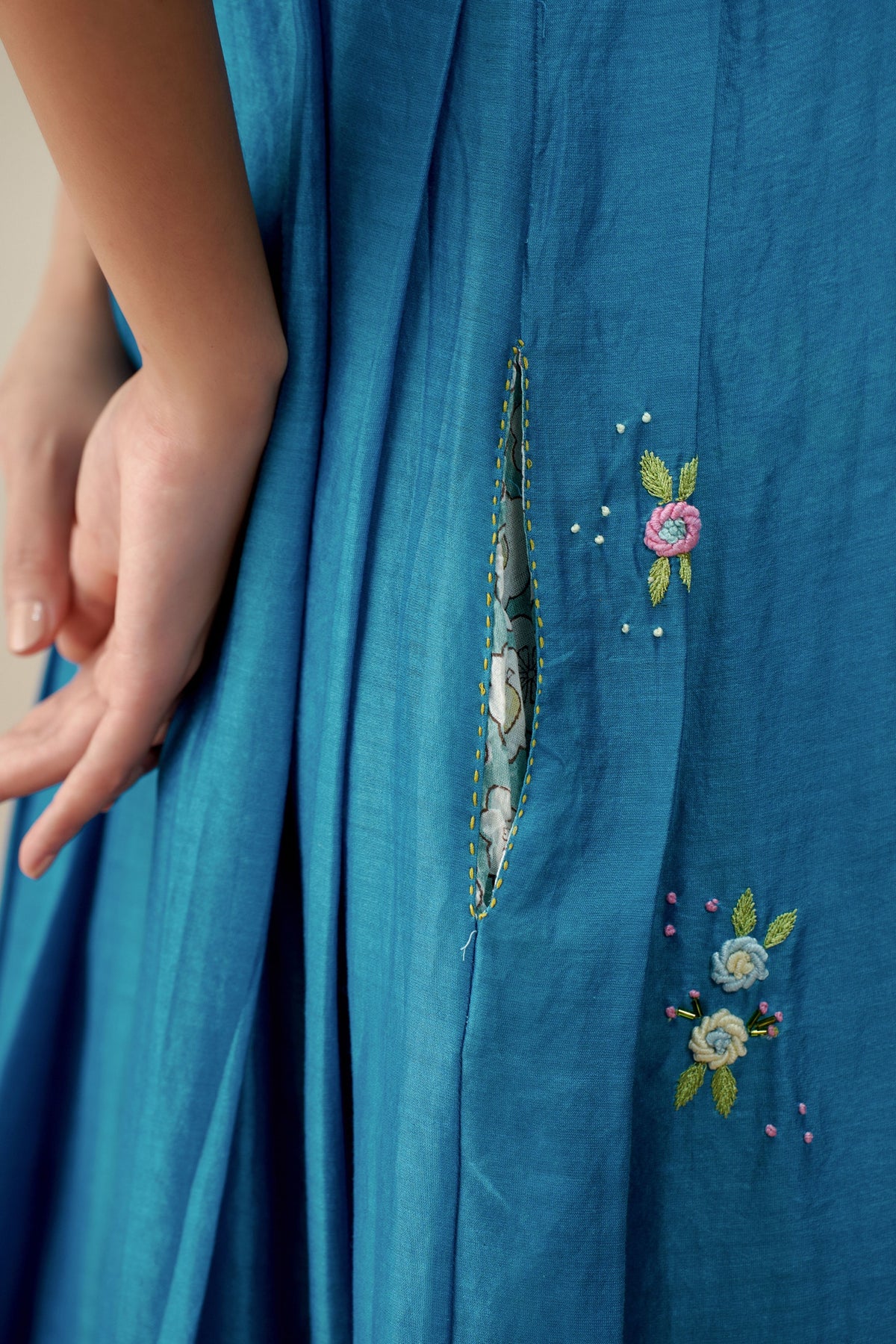 Cecille Deep Blue Dress