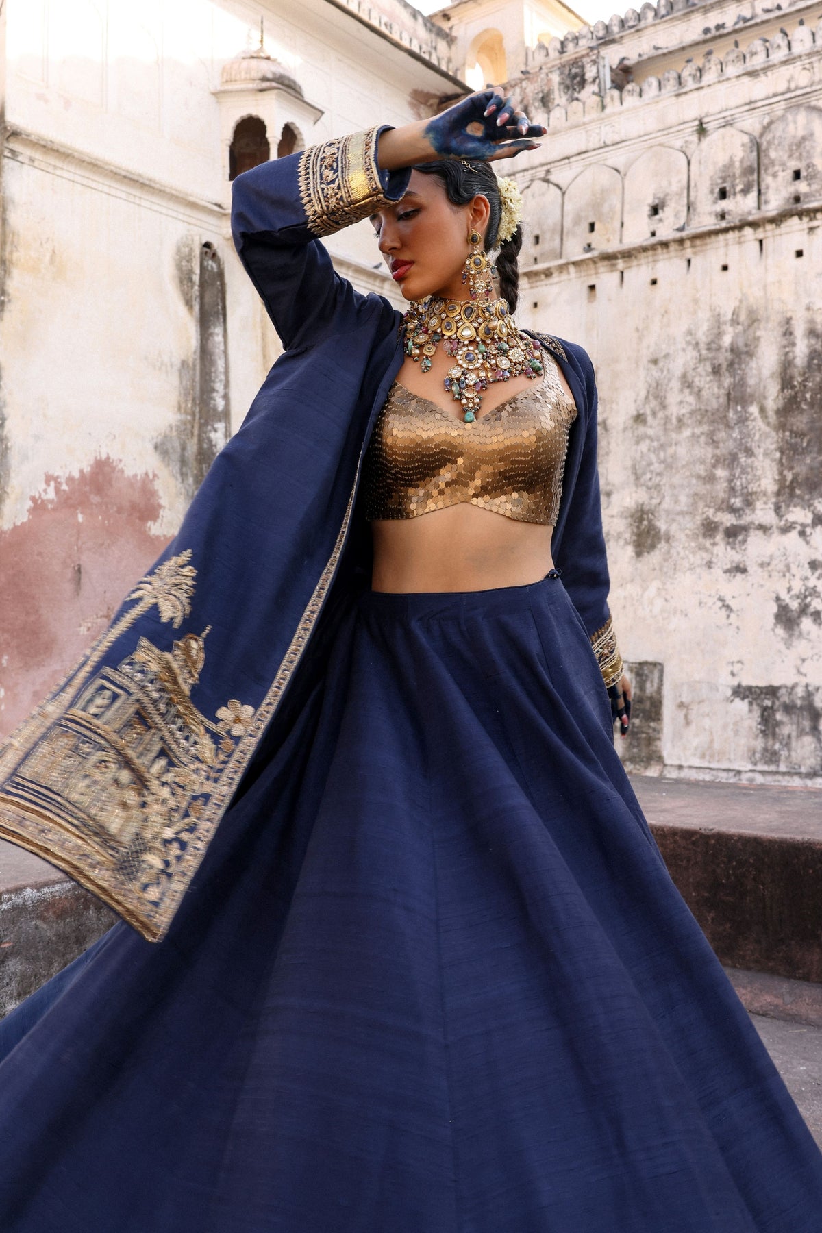 Charbagh Lehenga Set