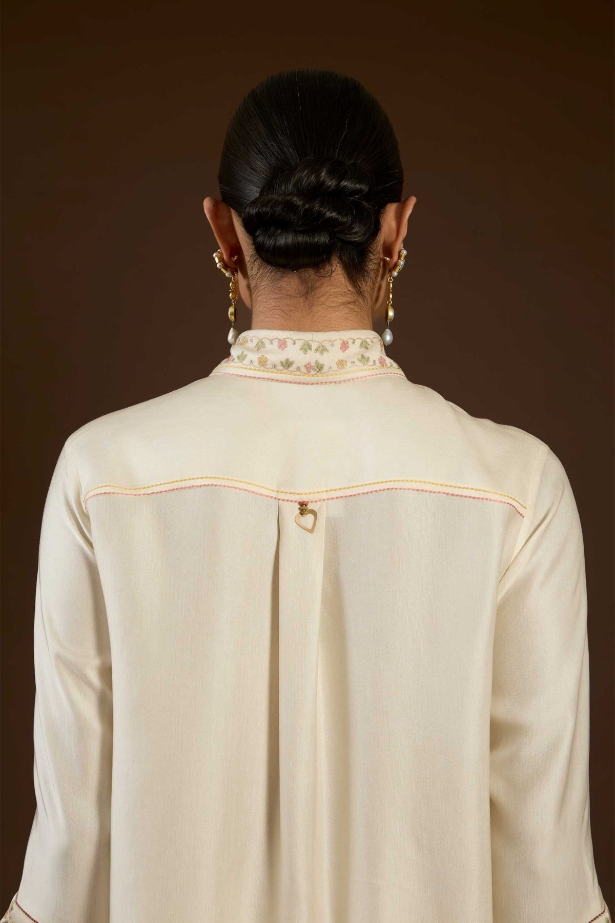 Ivory Aari Co-ord Set