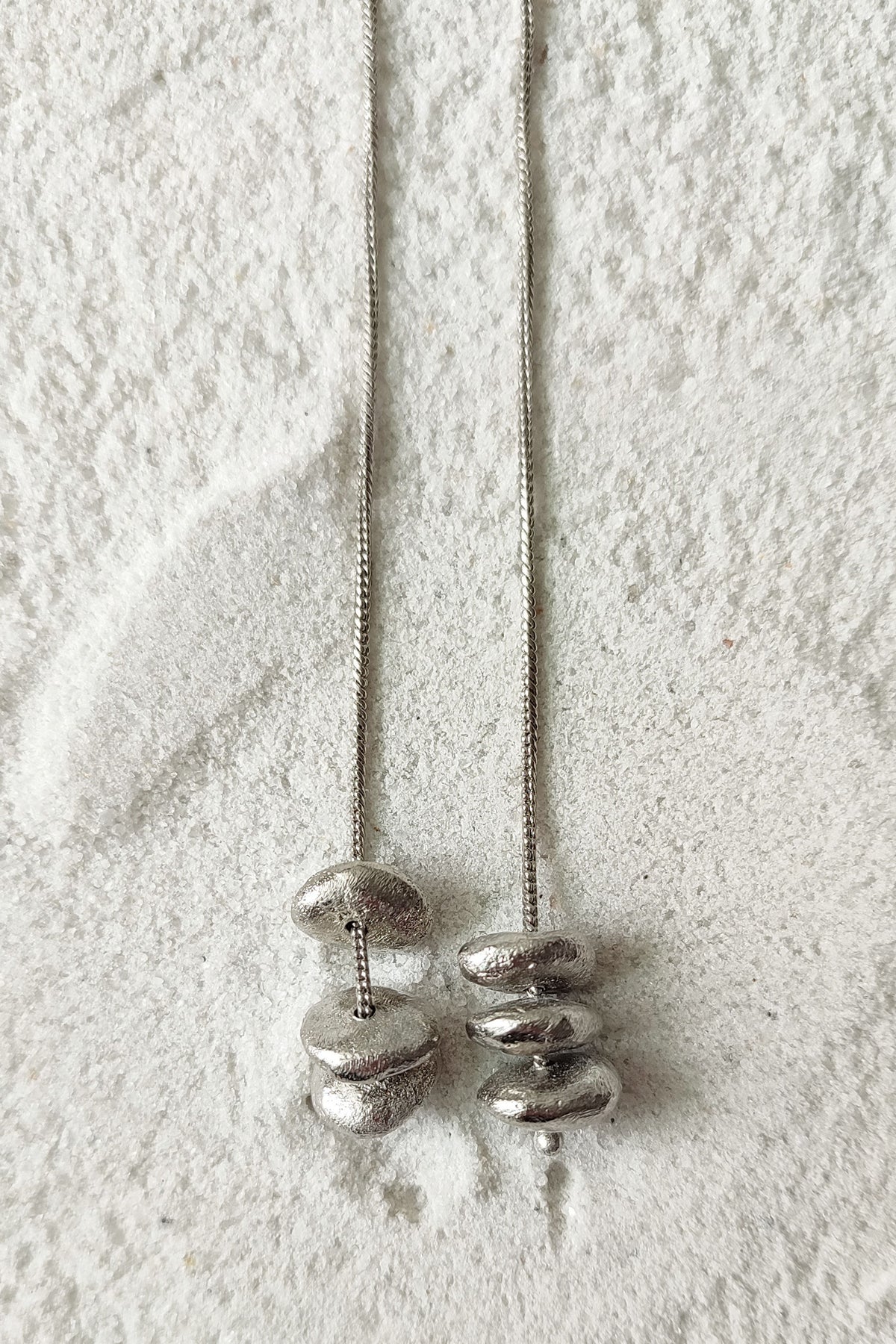 Tiva Silver Earrings