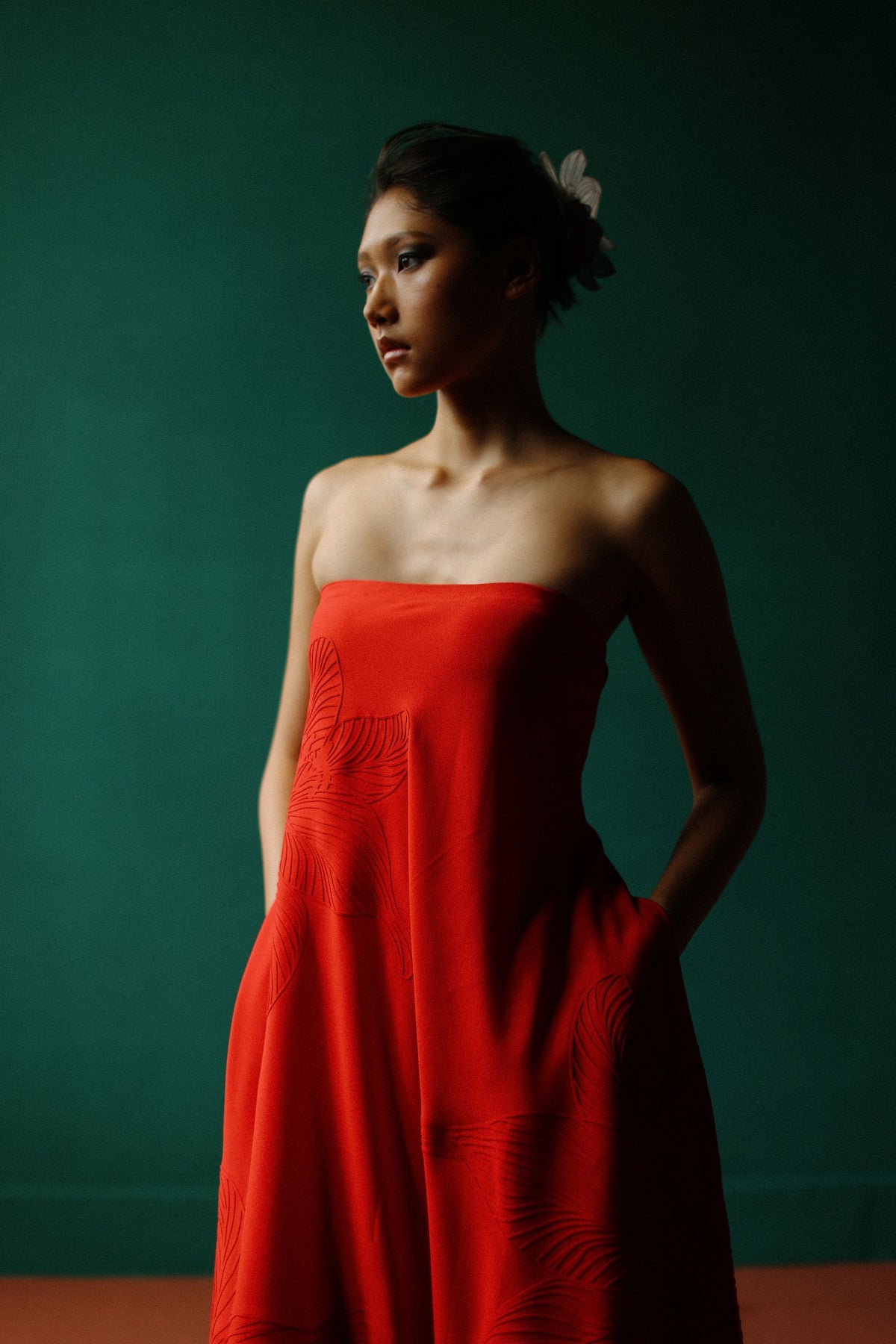 Strapless Maxi Dress