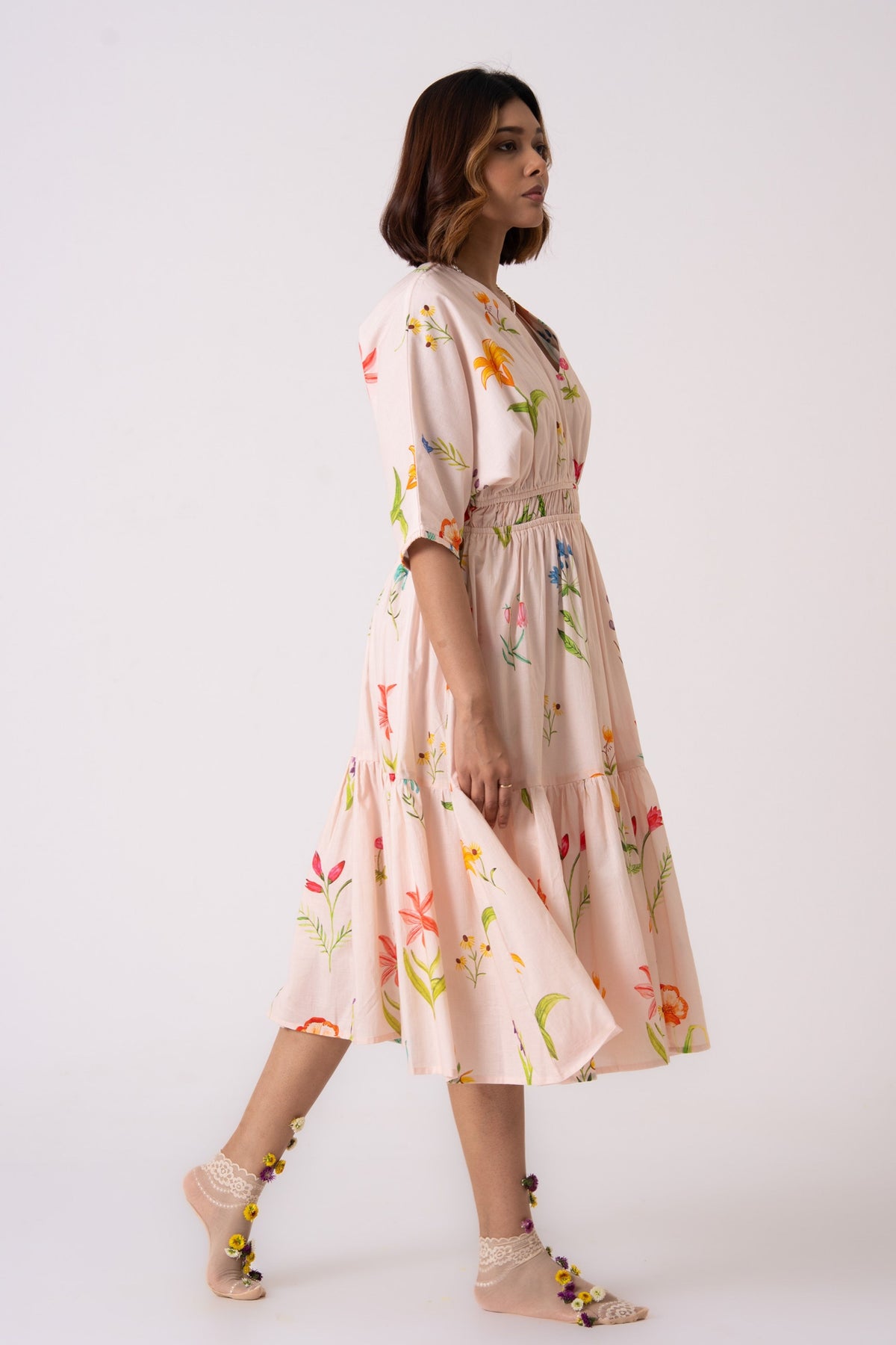 Noor Floral Charm Dress