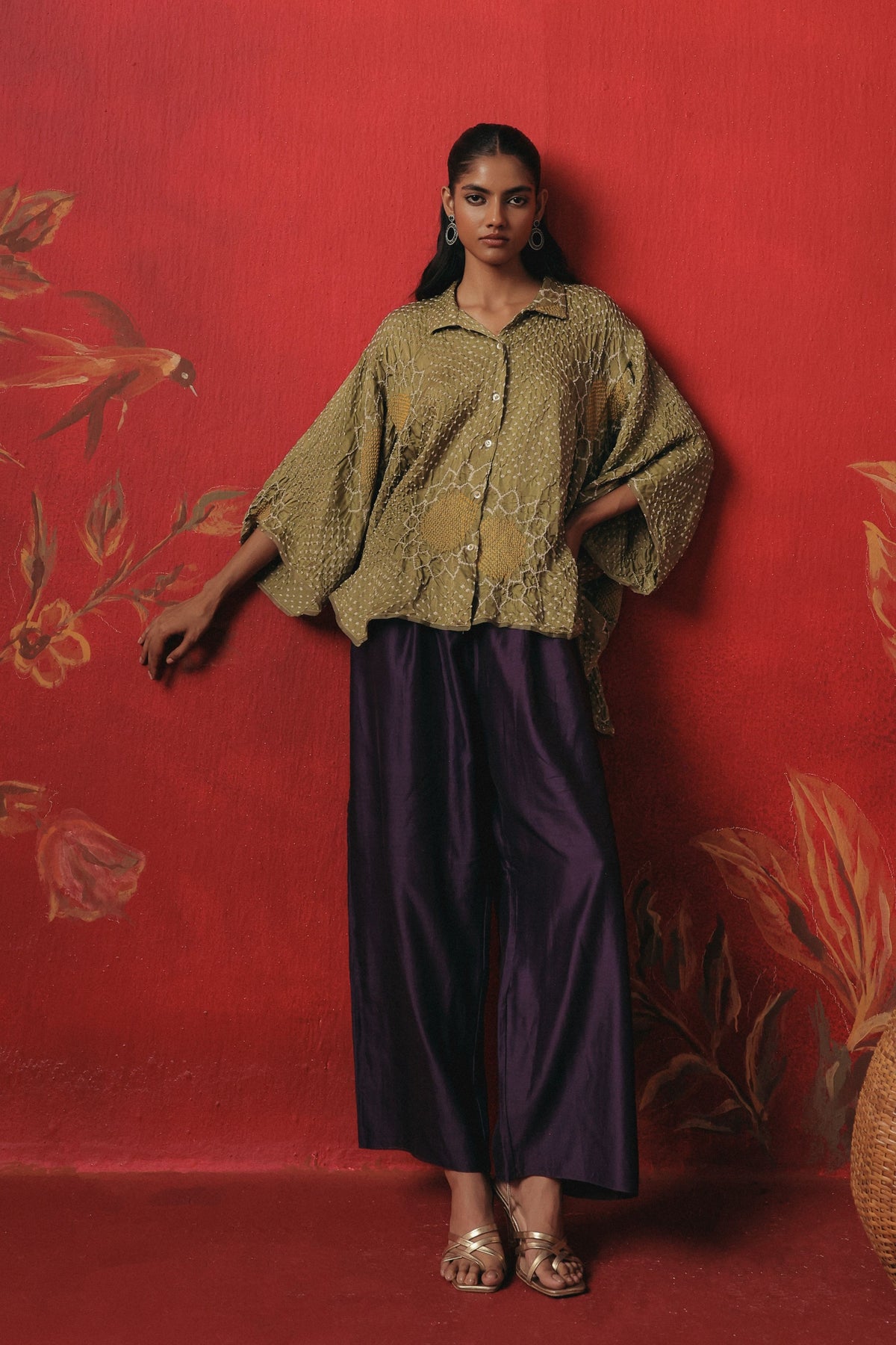 Oversize Long Shirt Set