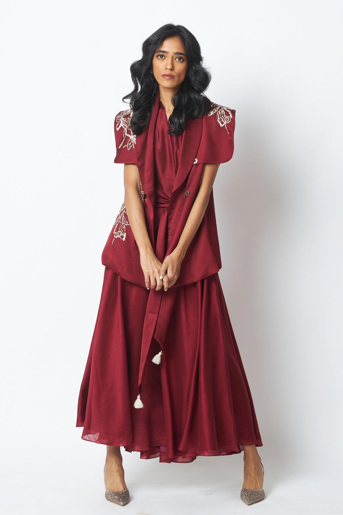 Noah Wrap Jacket Dress Set