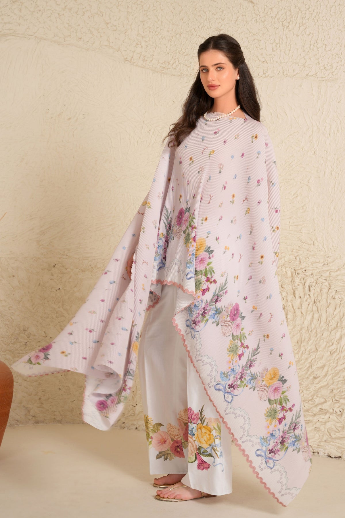 Nude Pink Cape