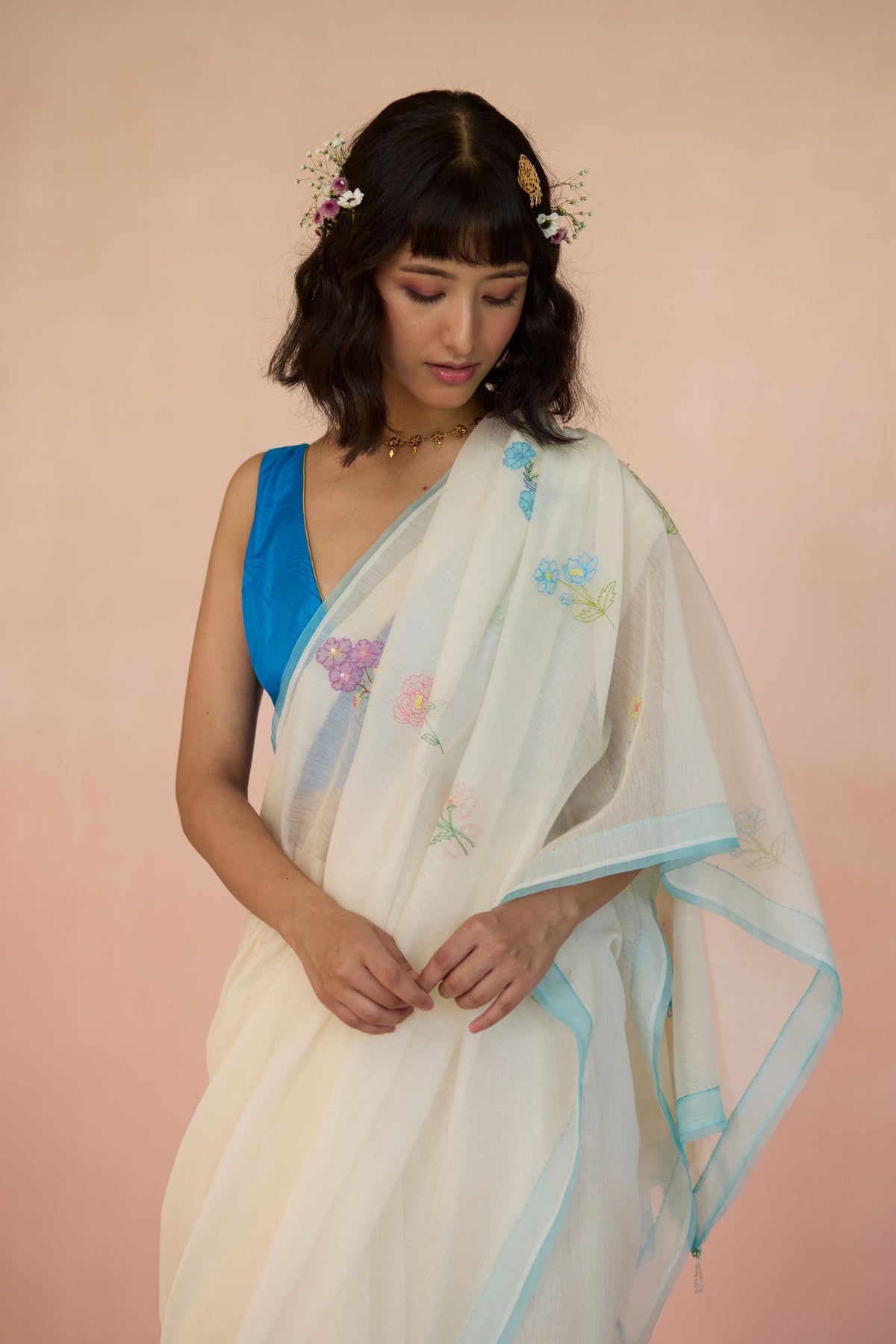 Garden Silk Saree