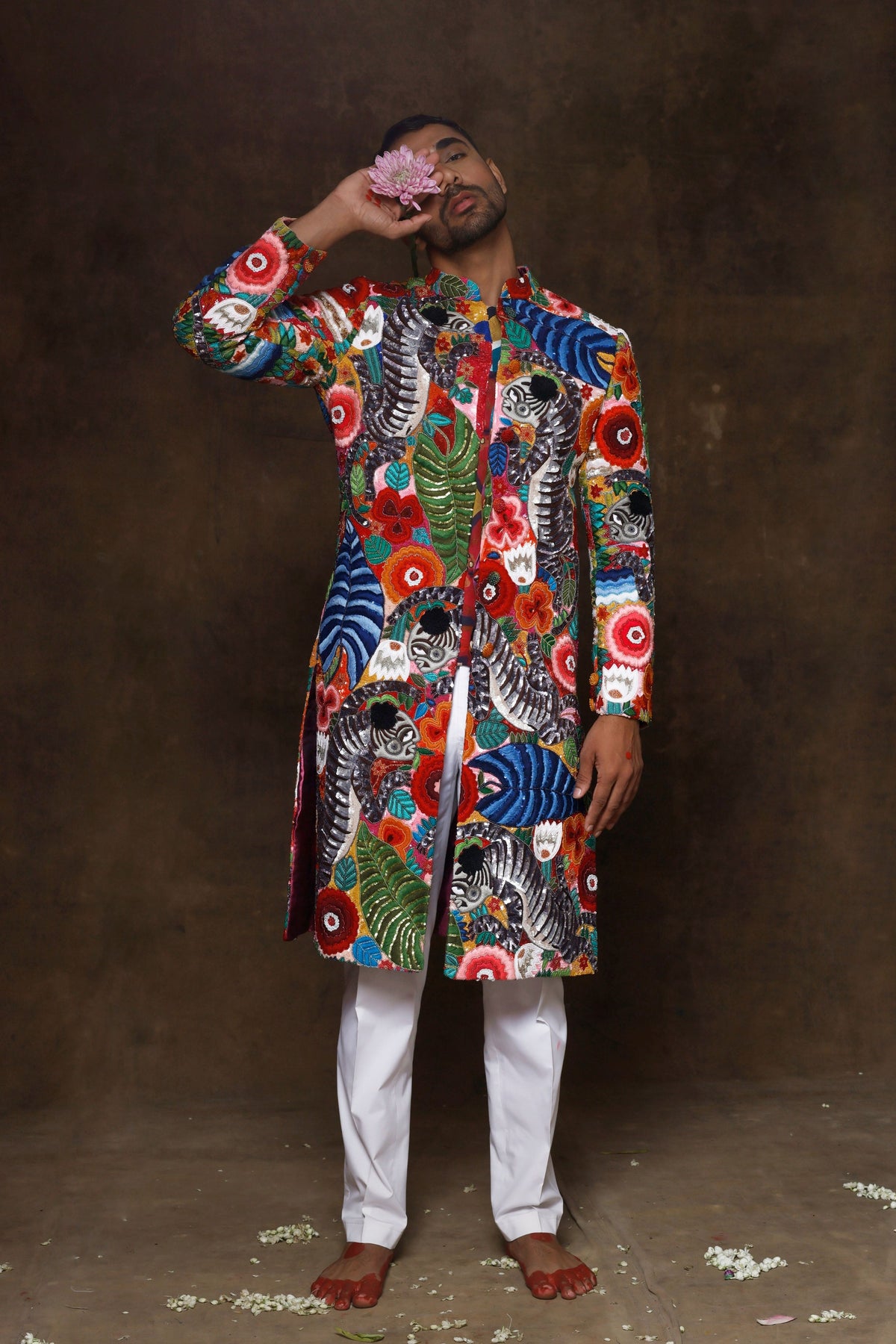 Forest of Illusions Sherwani