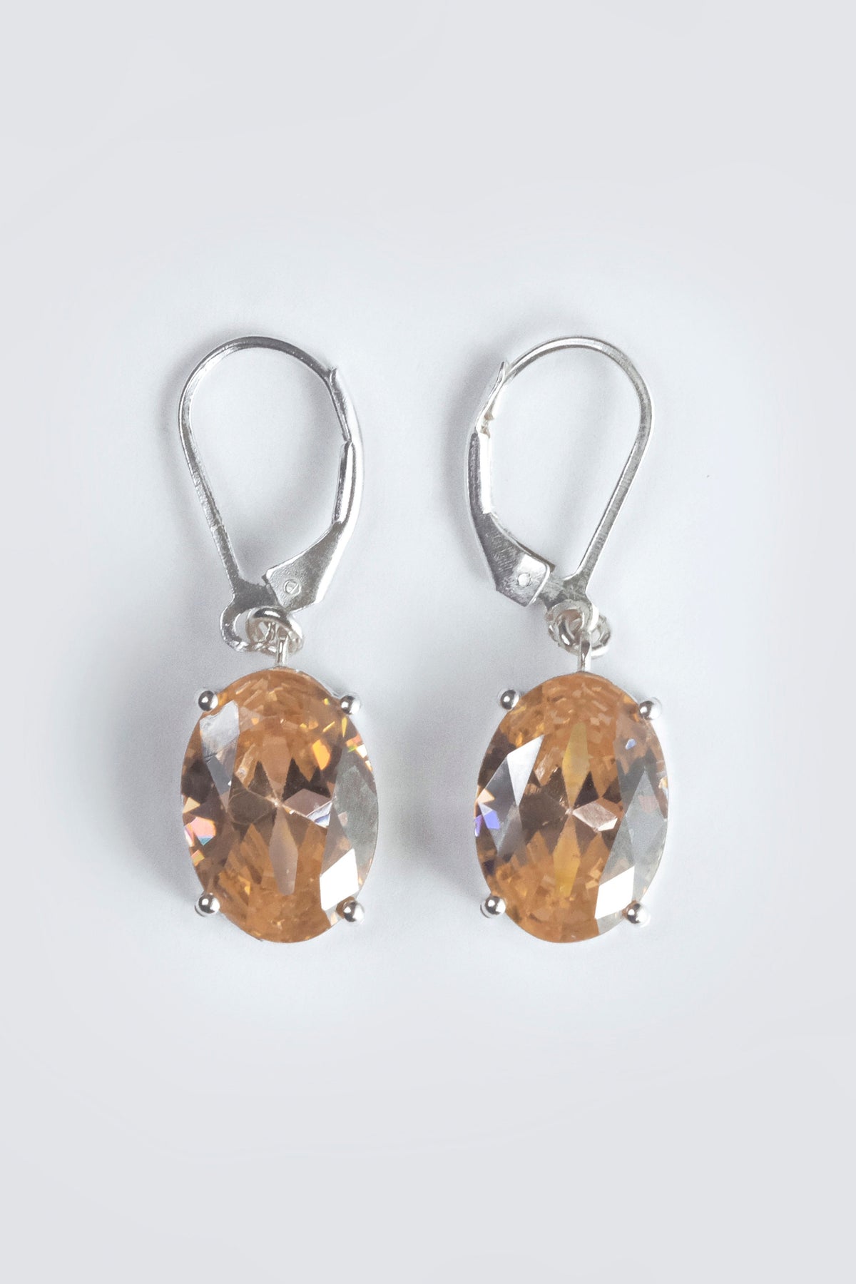 Lilian Champagne Earrings