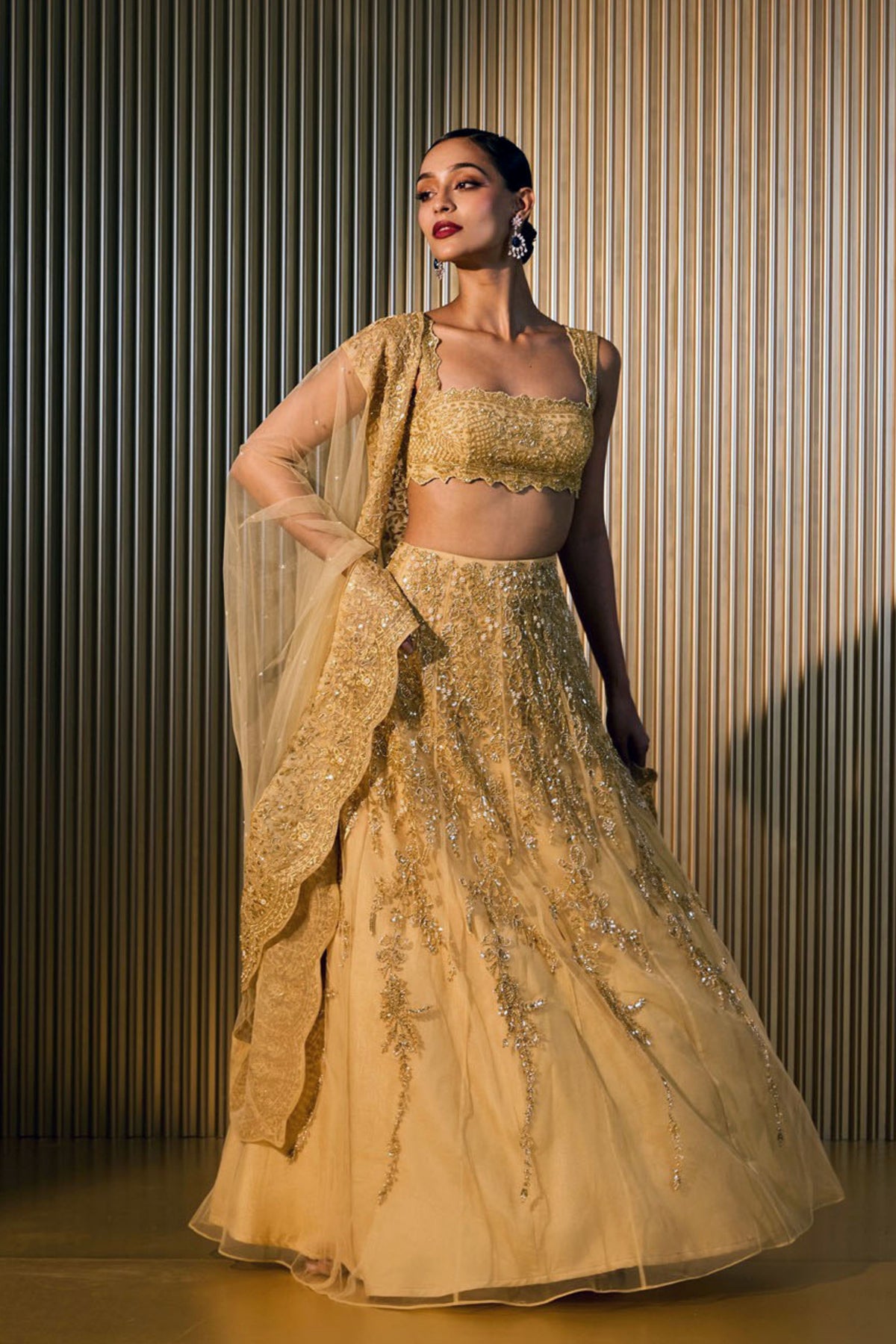 Golden Hour Lehenga Set