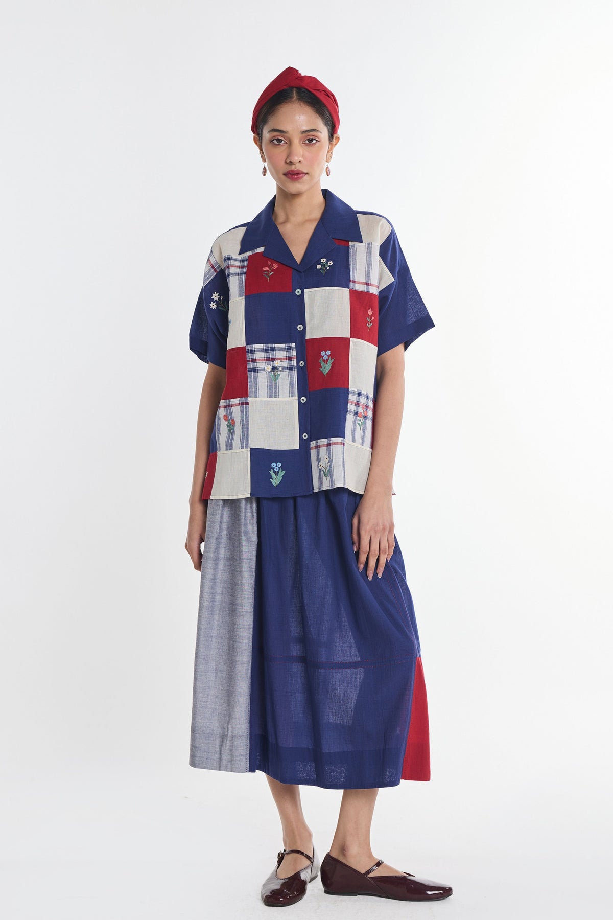 Bluebell Patchwork Shirt