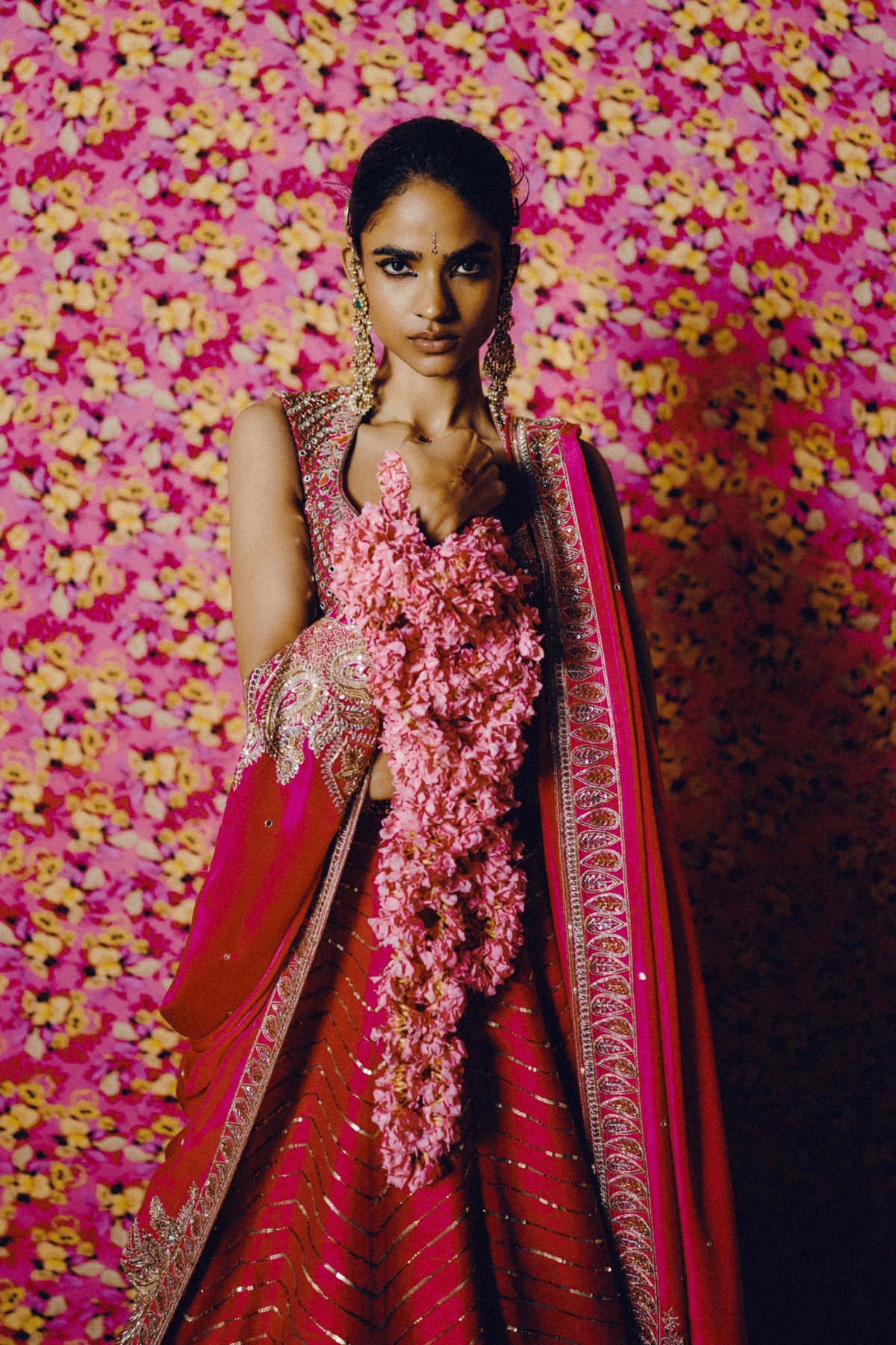 Malar Roja Lehenga Set