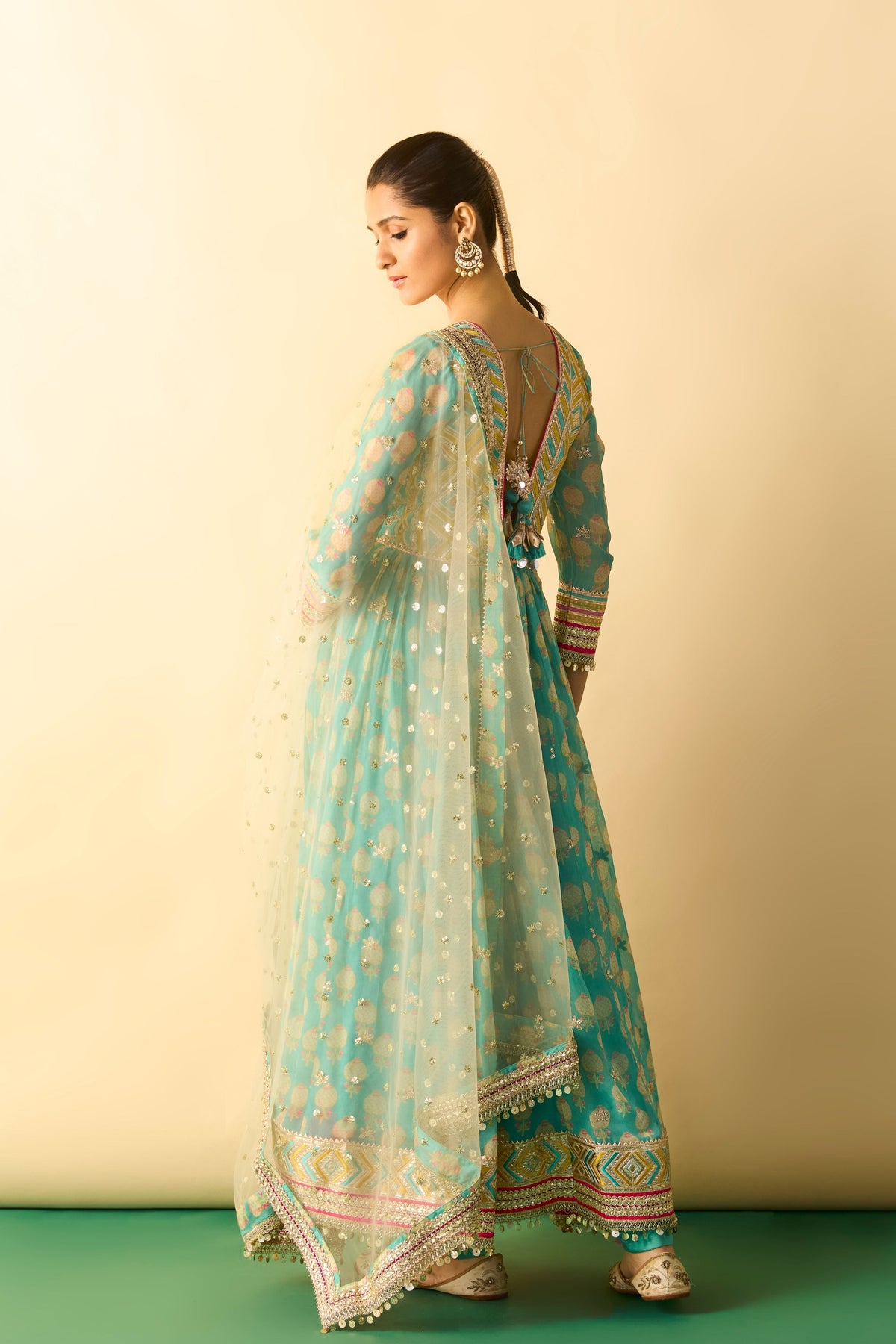 Aqua Akira Anarkali Set