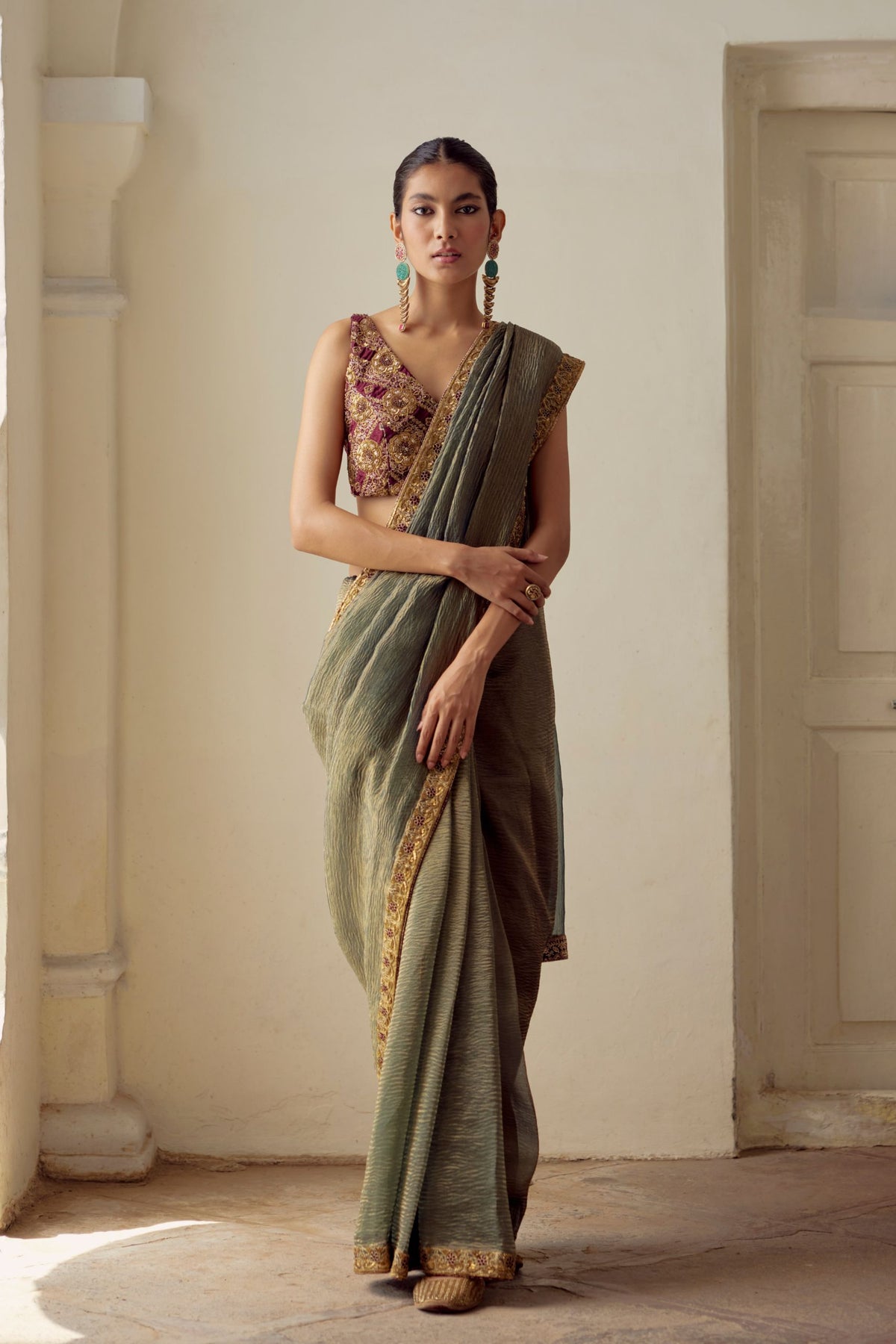 Pranayaa Tissue Saree