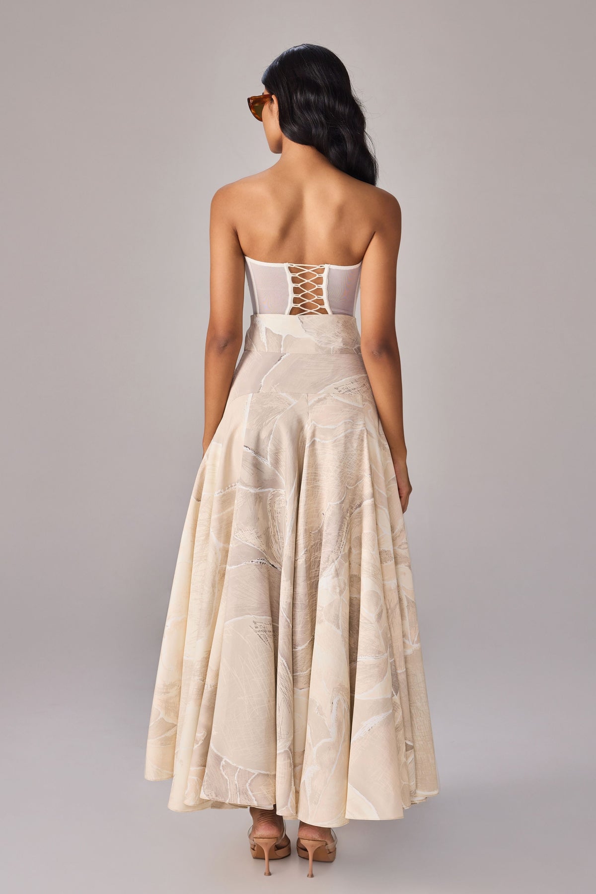 Dull Scratch Ziva Maxi Skirt