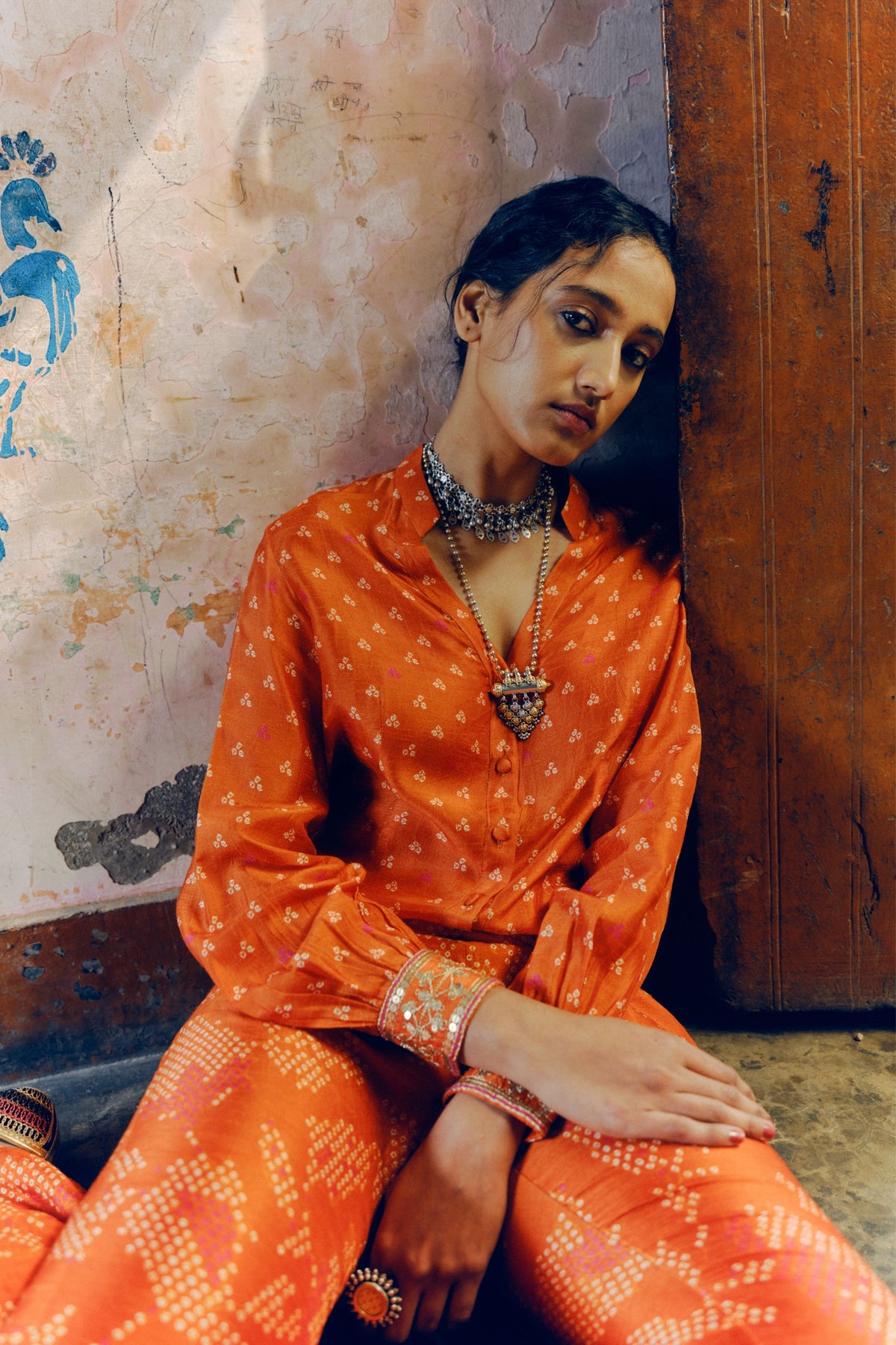 Rust Print Co-0rd Set