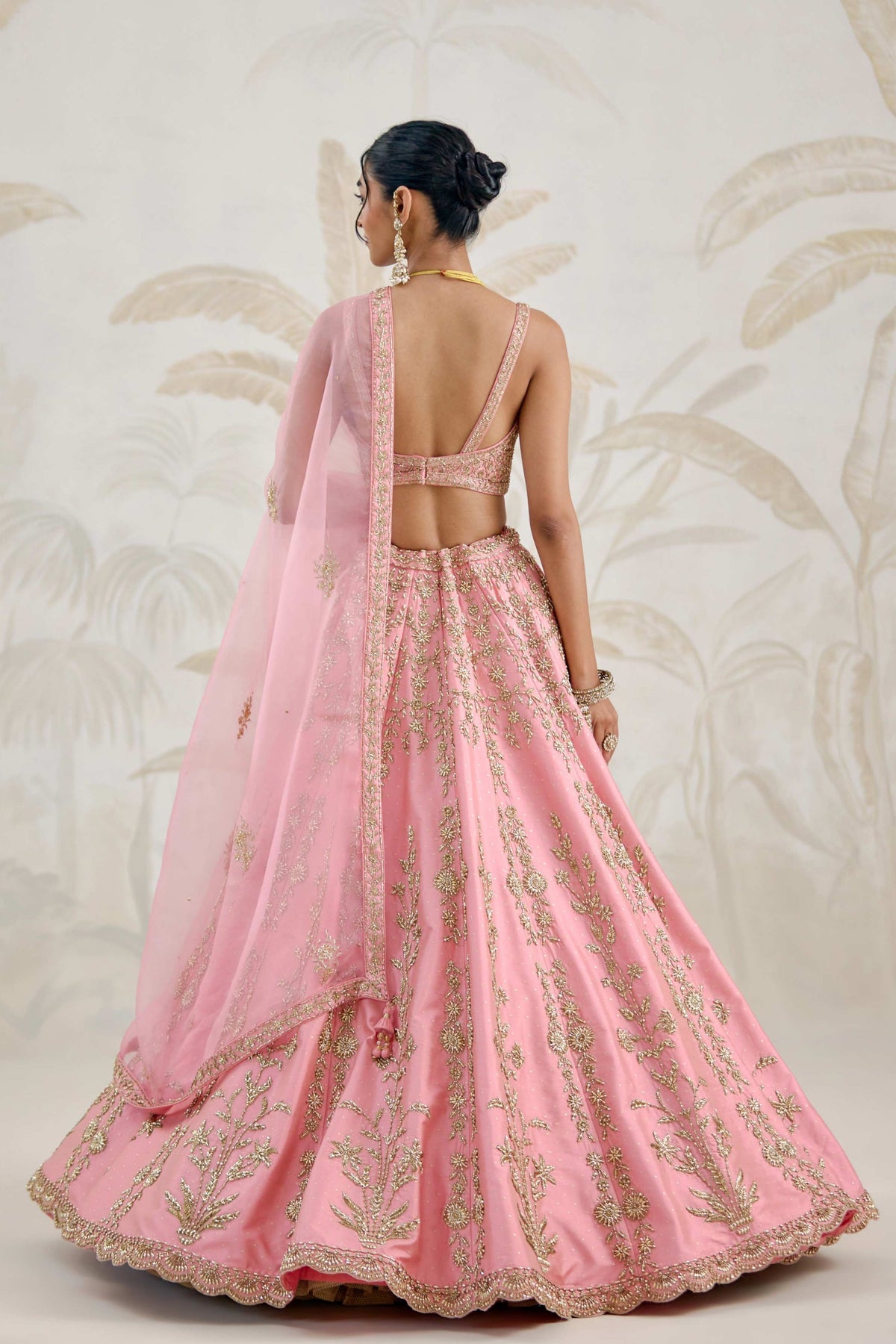 Rose Pink Lehenga Set