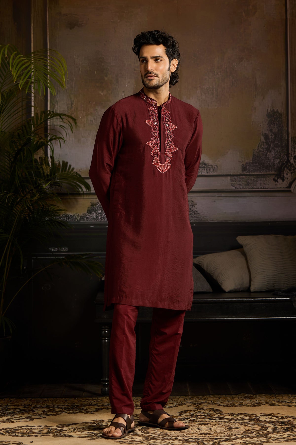 Tone on Tone Kurta Set