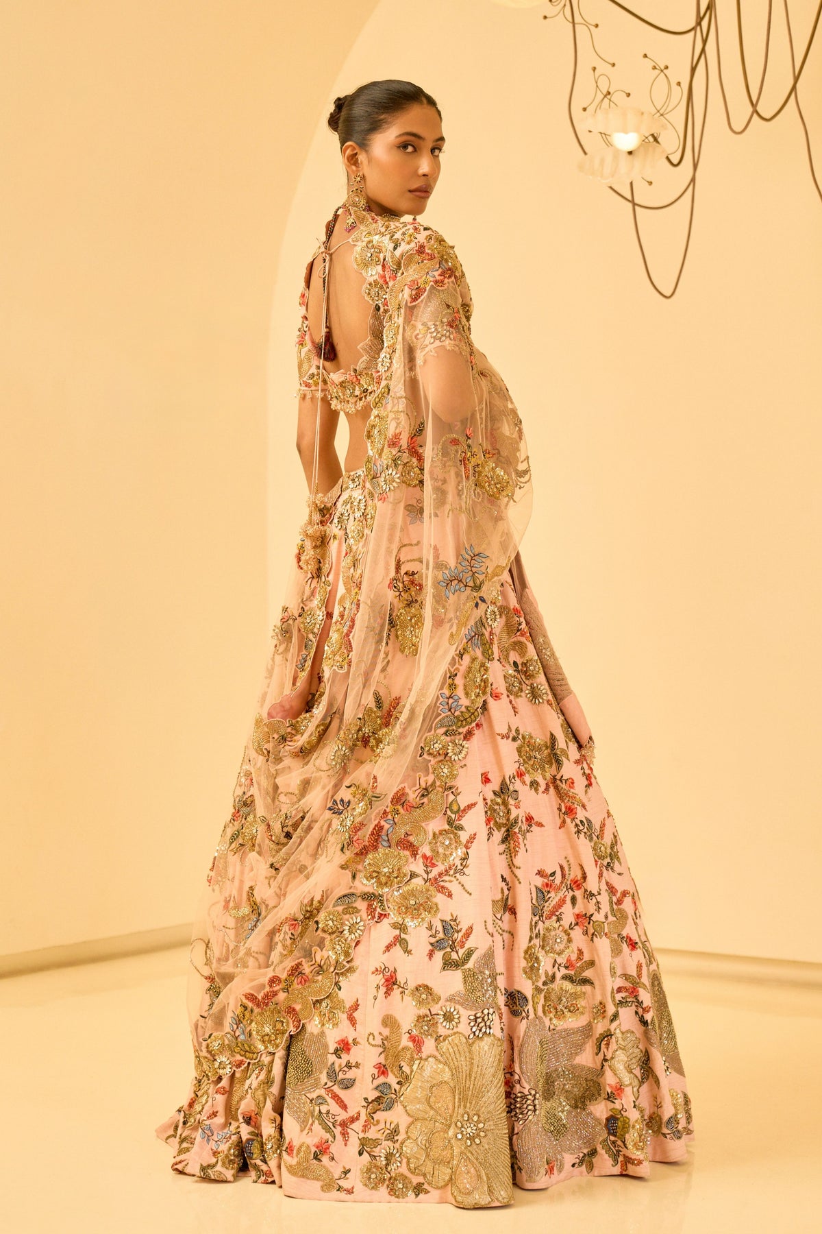 Blush Bridal Lehenga Set