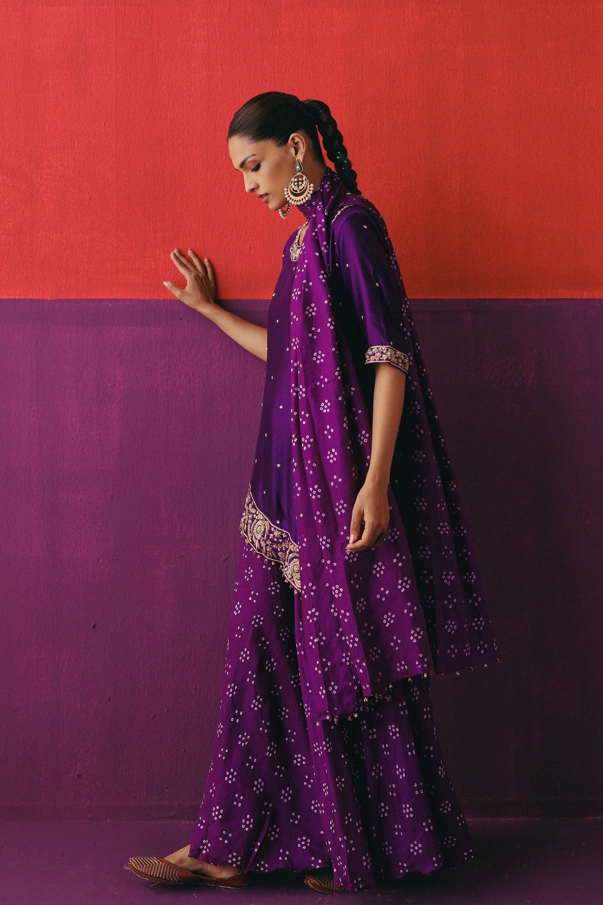 Bandhani Sharara Set