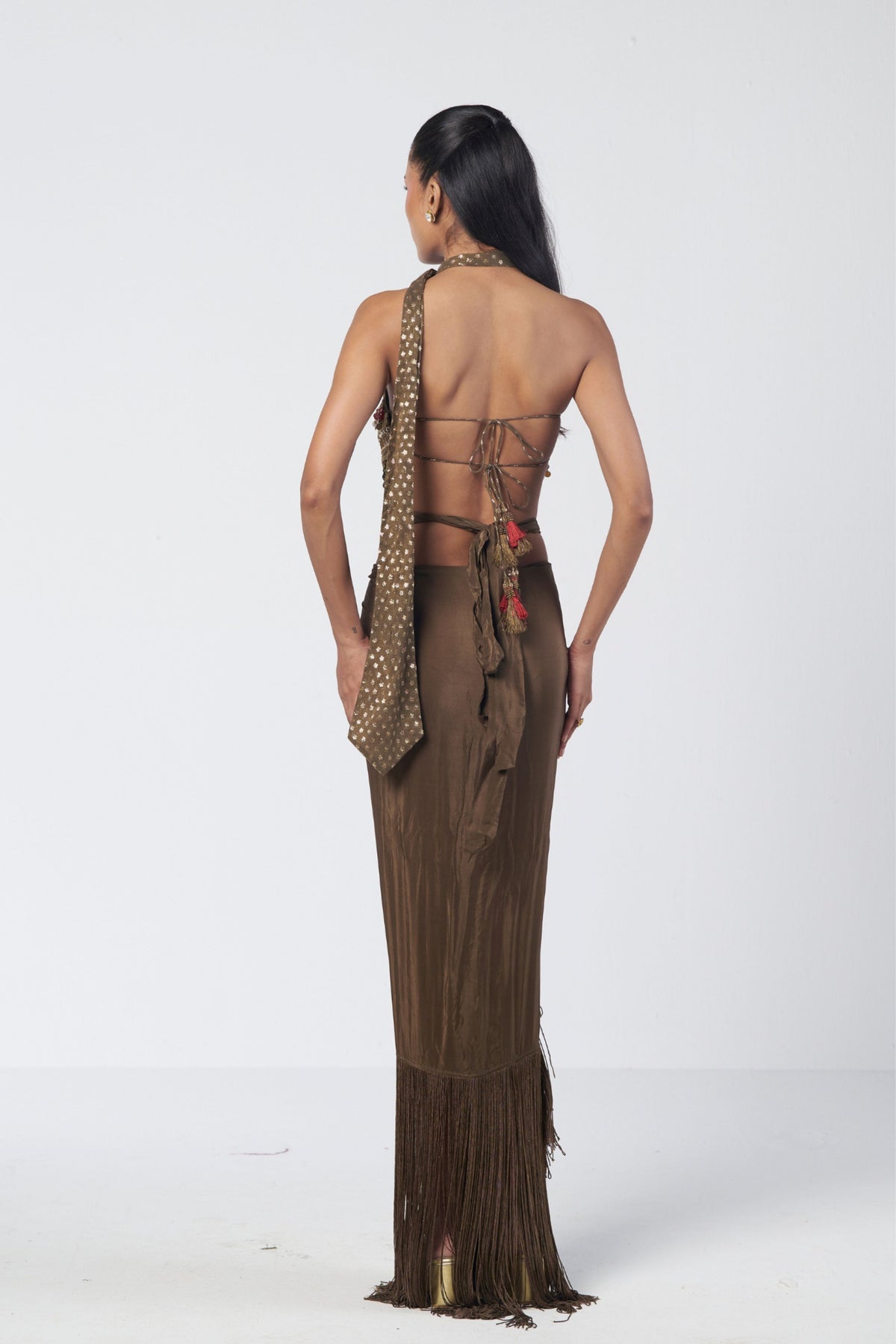 Olive Bebo Skirt Set