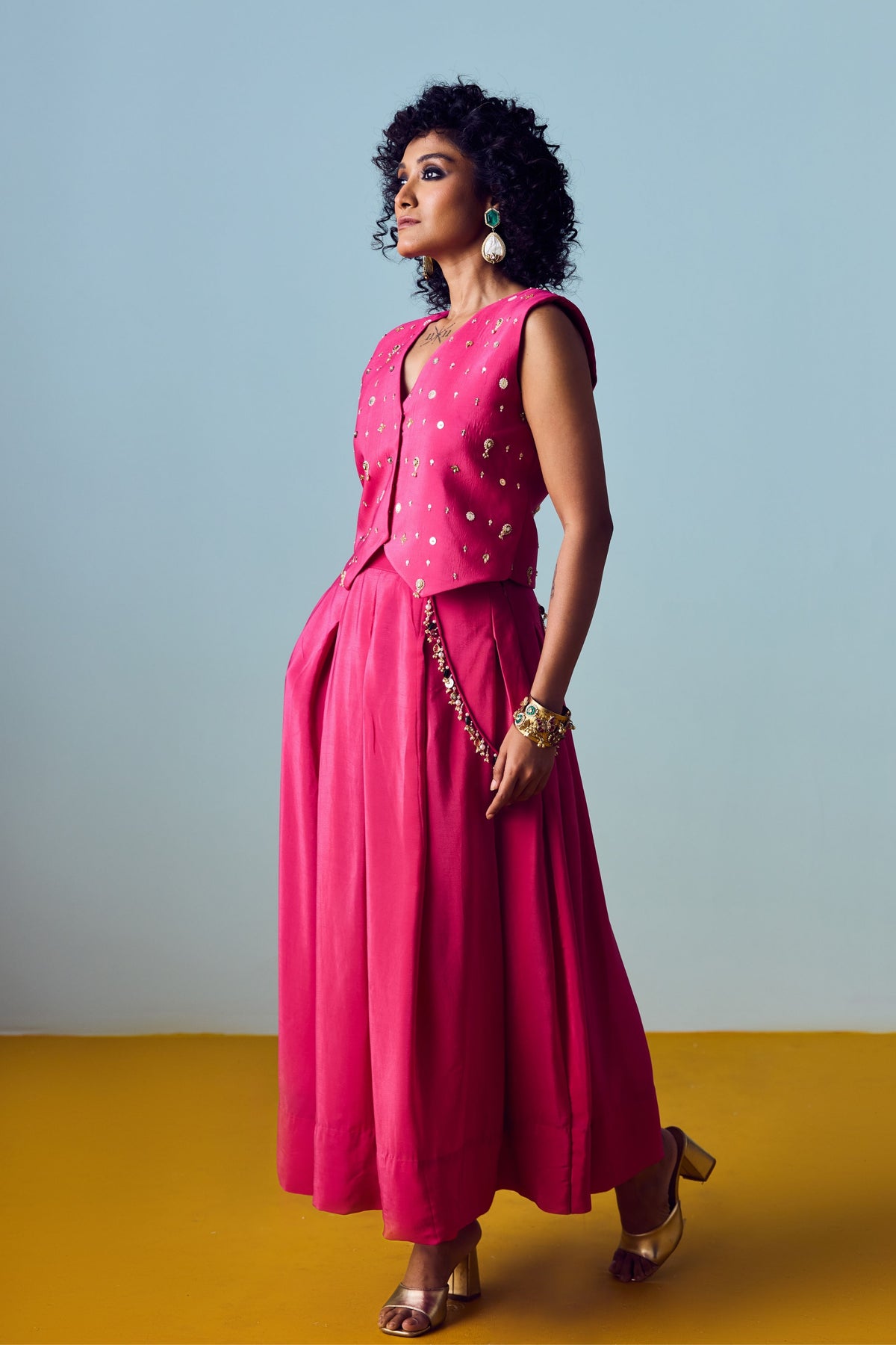 Prih Pink Co-ord Set