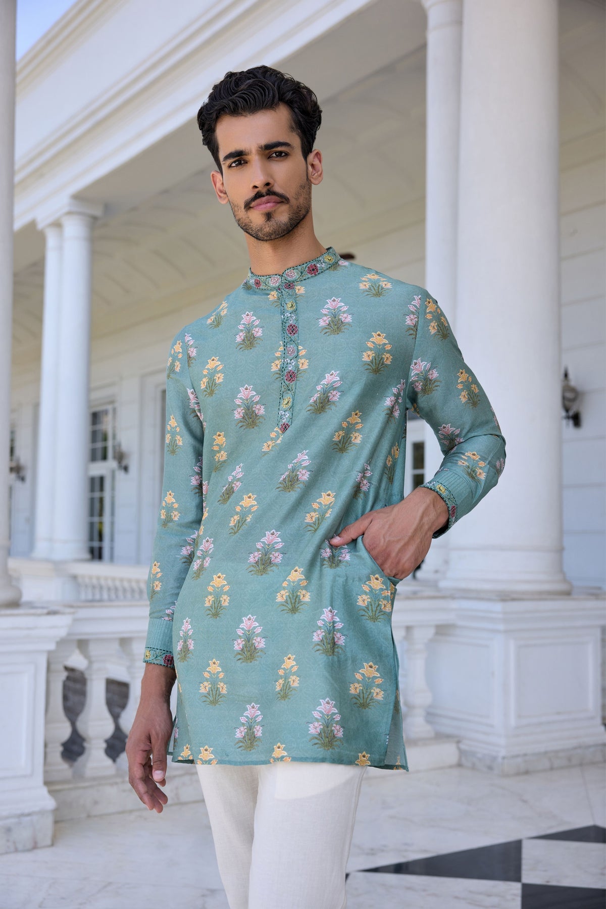 Yasir  Embroidered Kurta Set