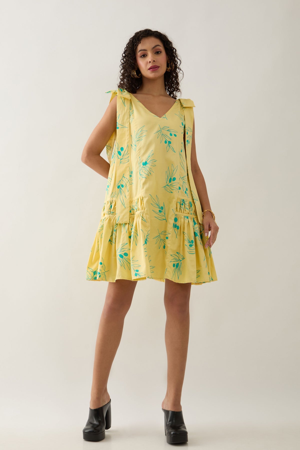 Lemon Nubra Dress