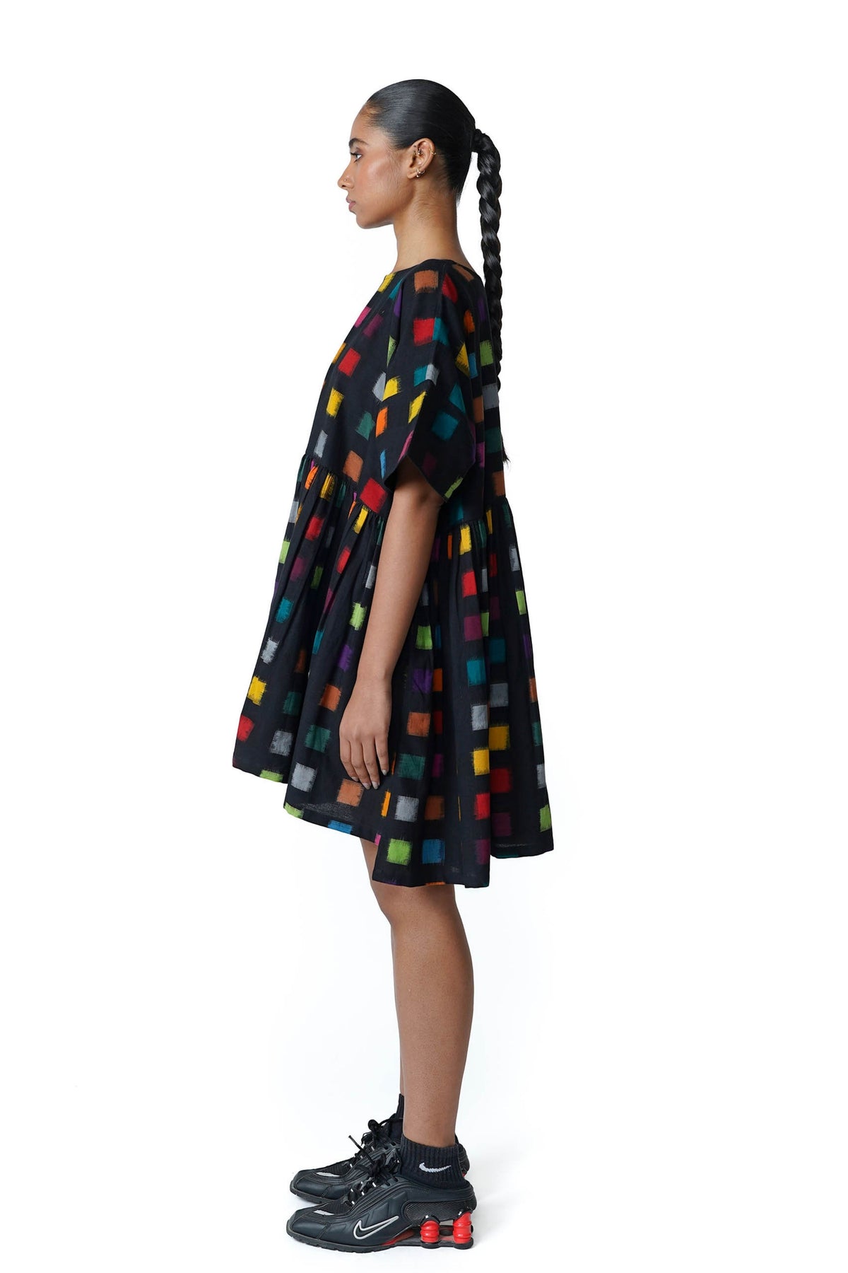 Ikat Multi Mini Dover Dress