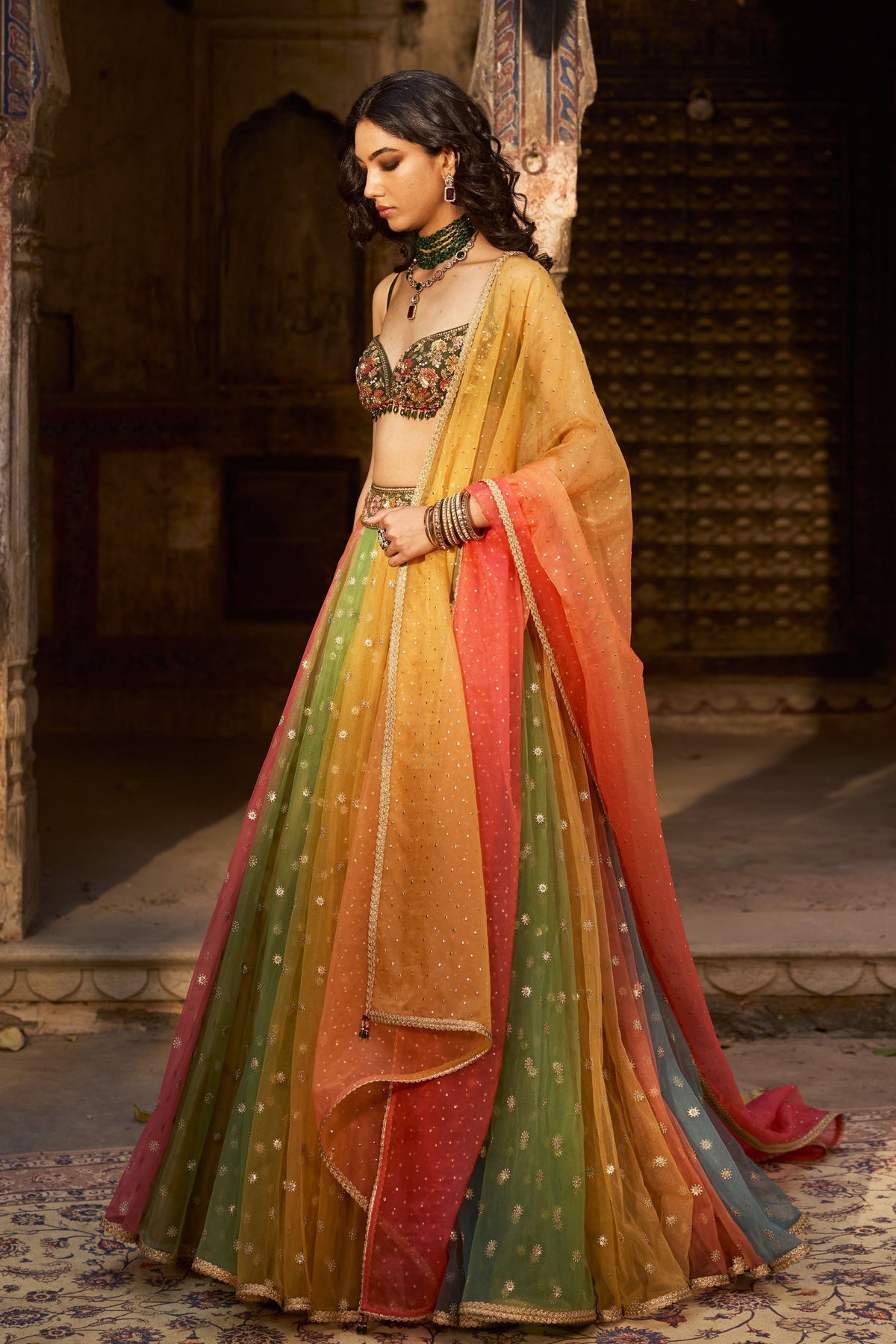 Rang Lehenga Set