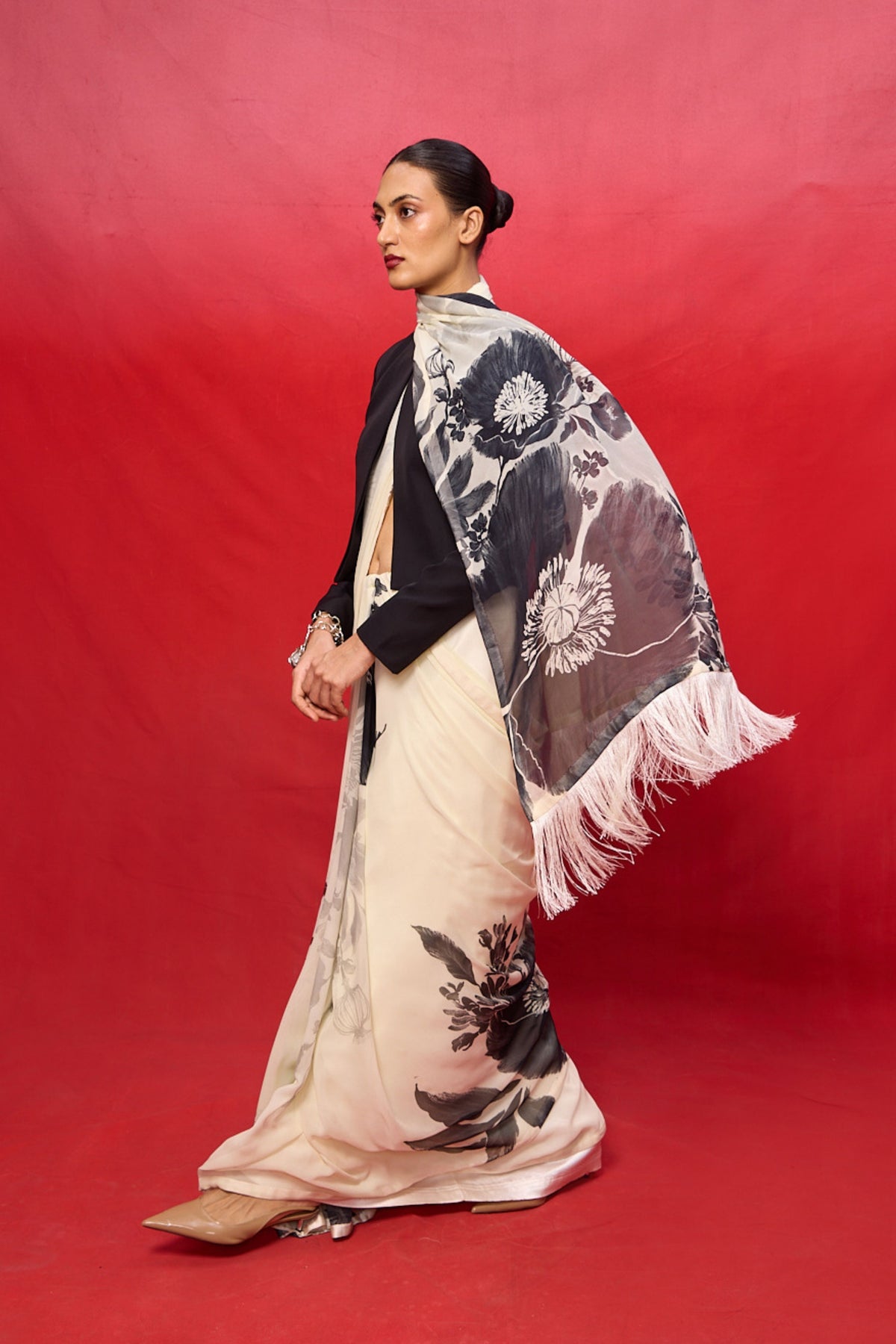 Handwoven Georgette Saree