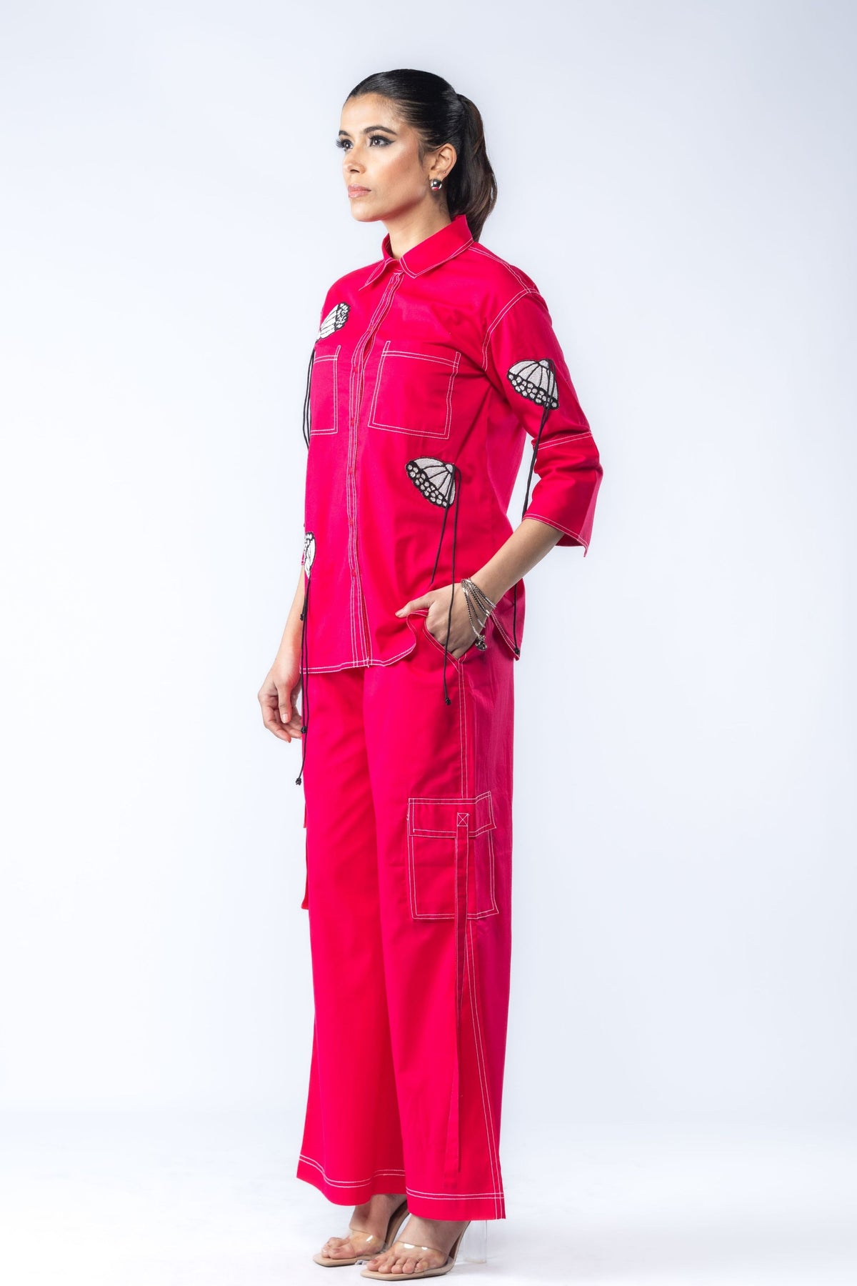 Liora Embroidered Co-ord Set