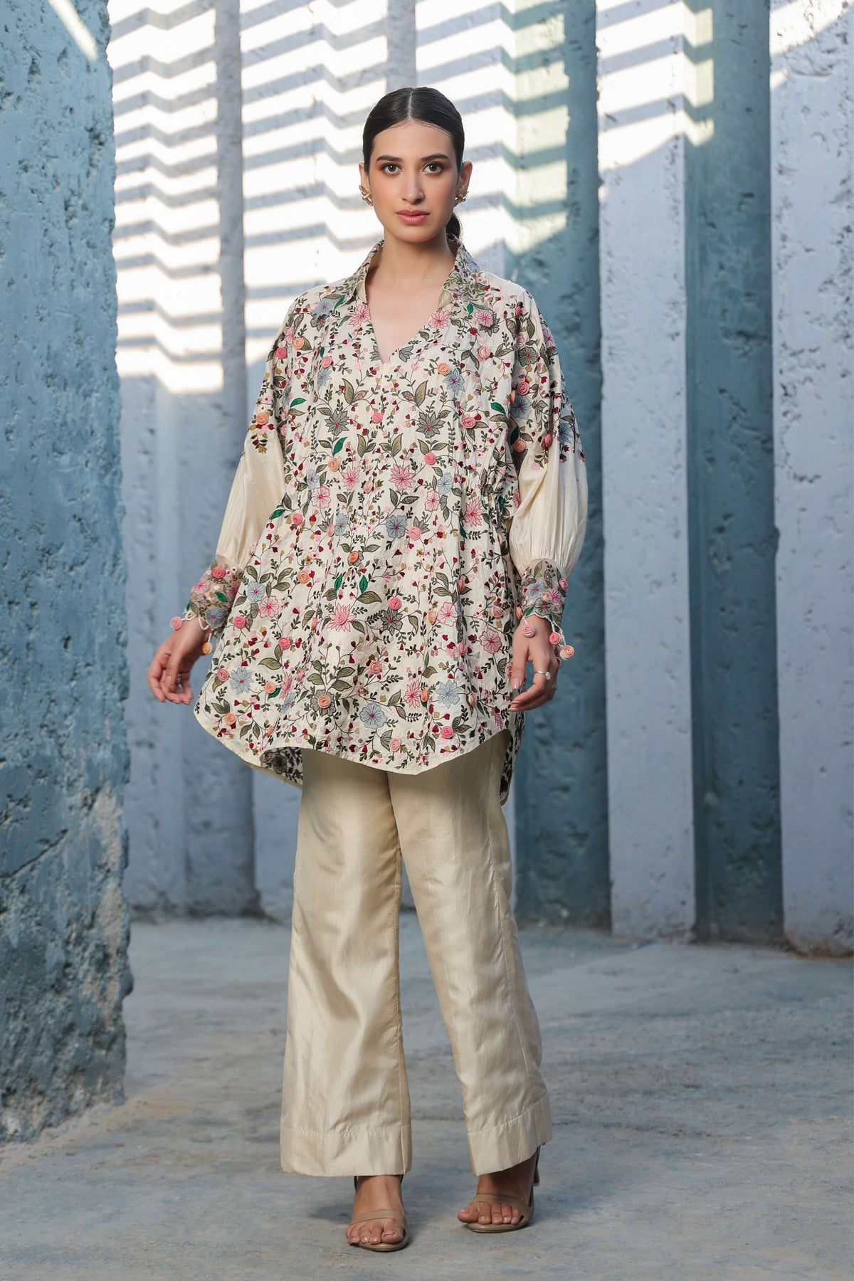 Orchid Multicolor Heavy Co-ord Set