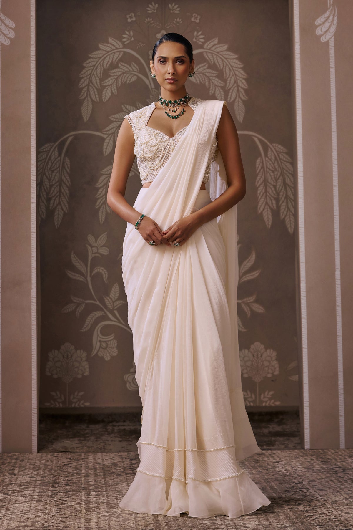 Eternal Drape Saree Set