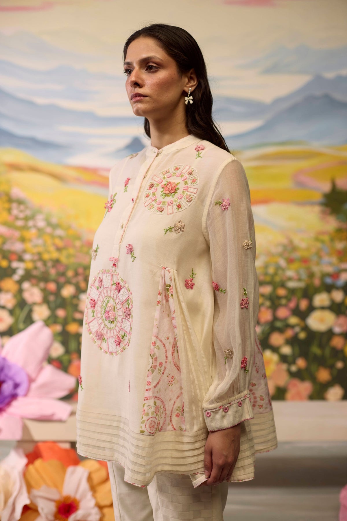 Lumina Gathered Top