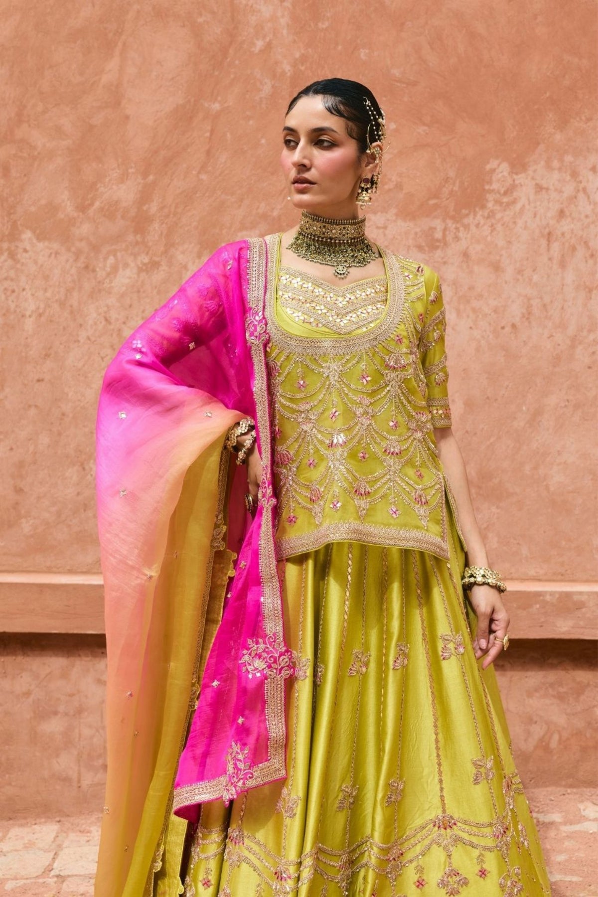 Rangira Rajputi Lehenga Set