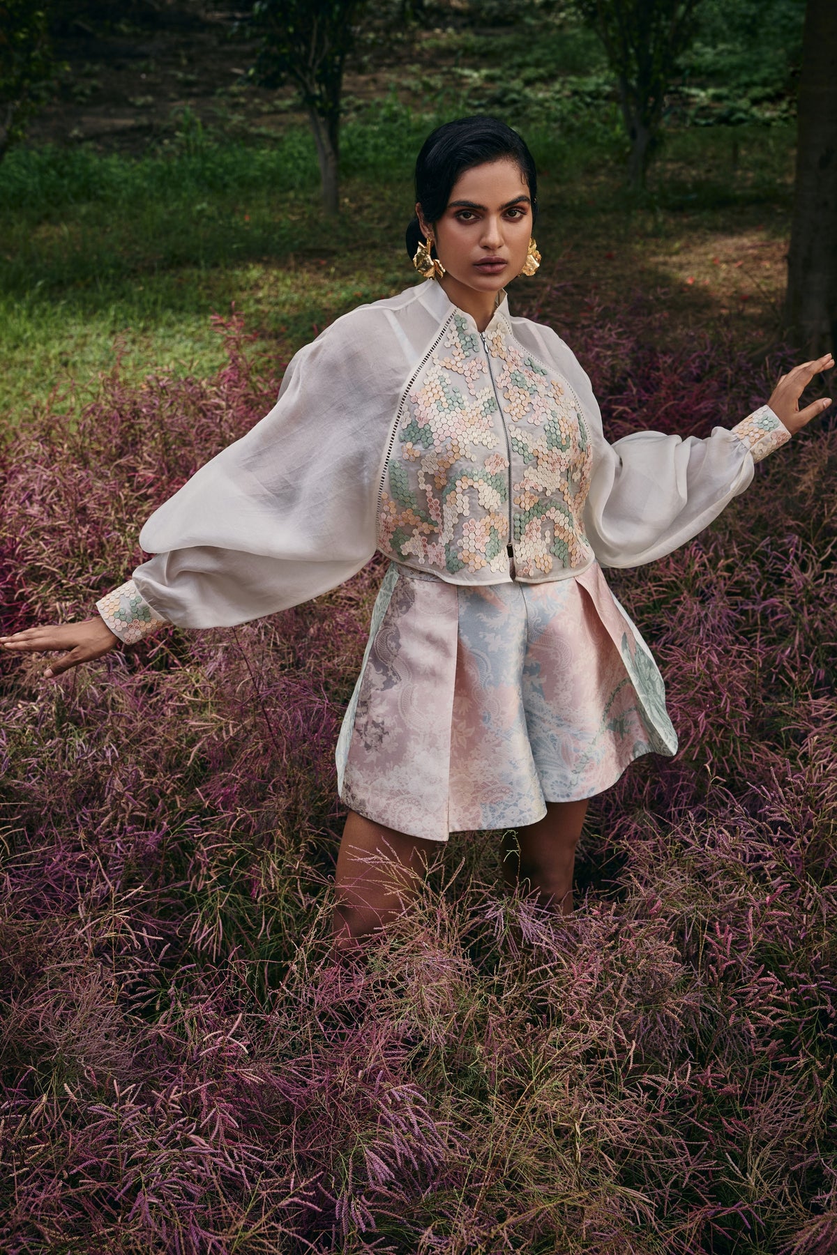 Hexarose Bomber Jacket