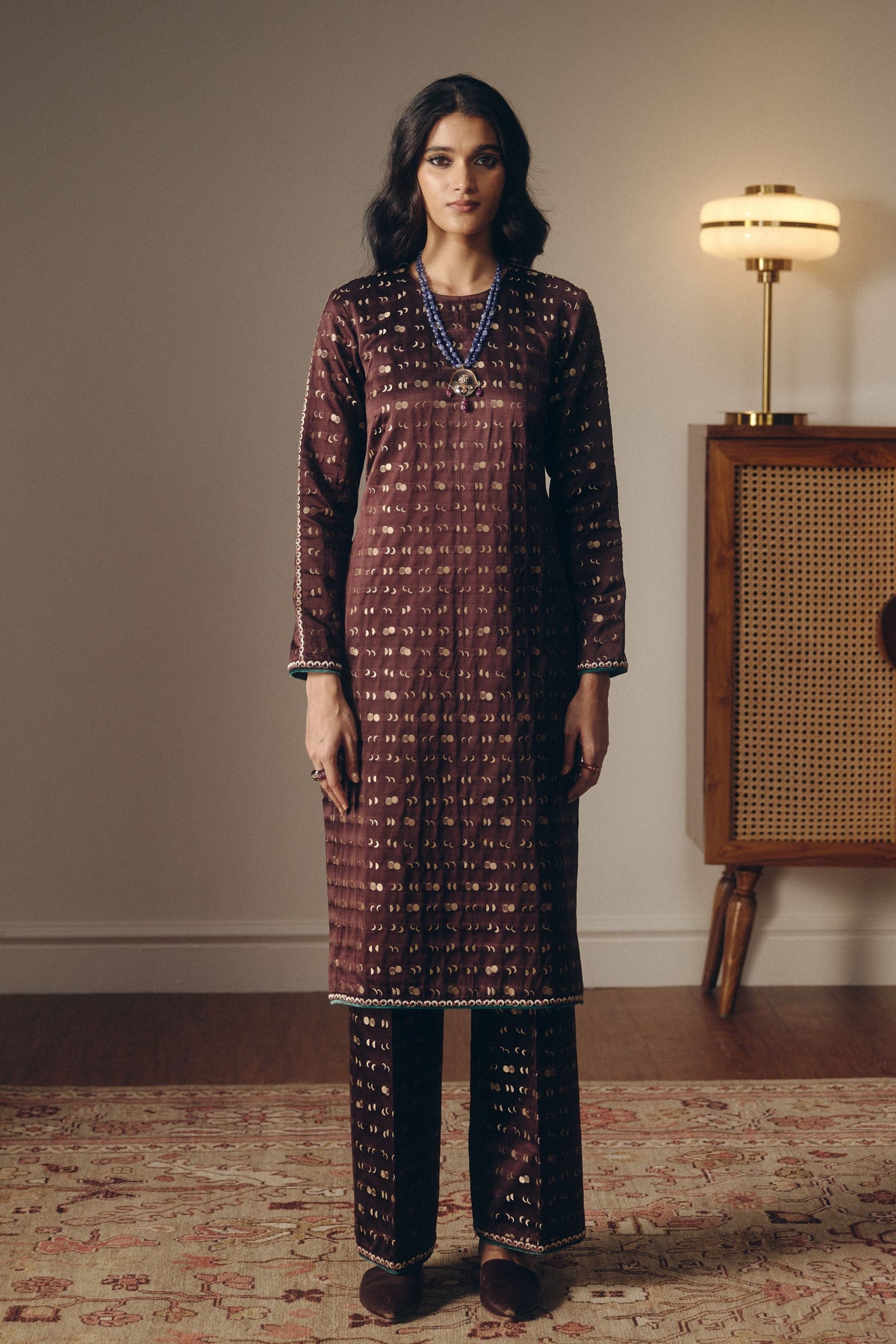 Phases Of Moon Kurta Set