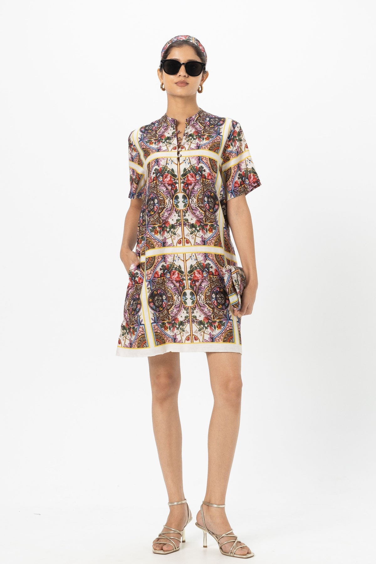 Rococo White Shift Dress