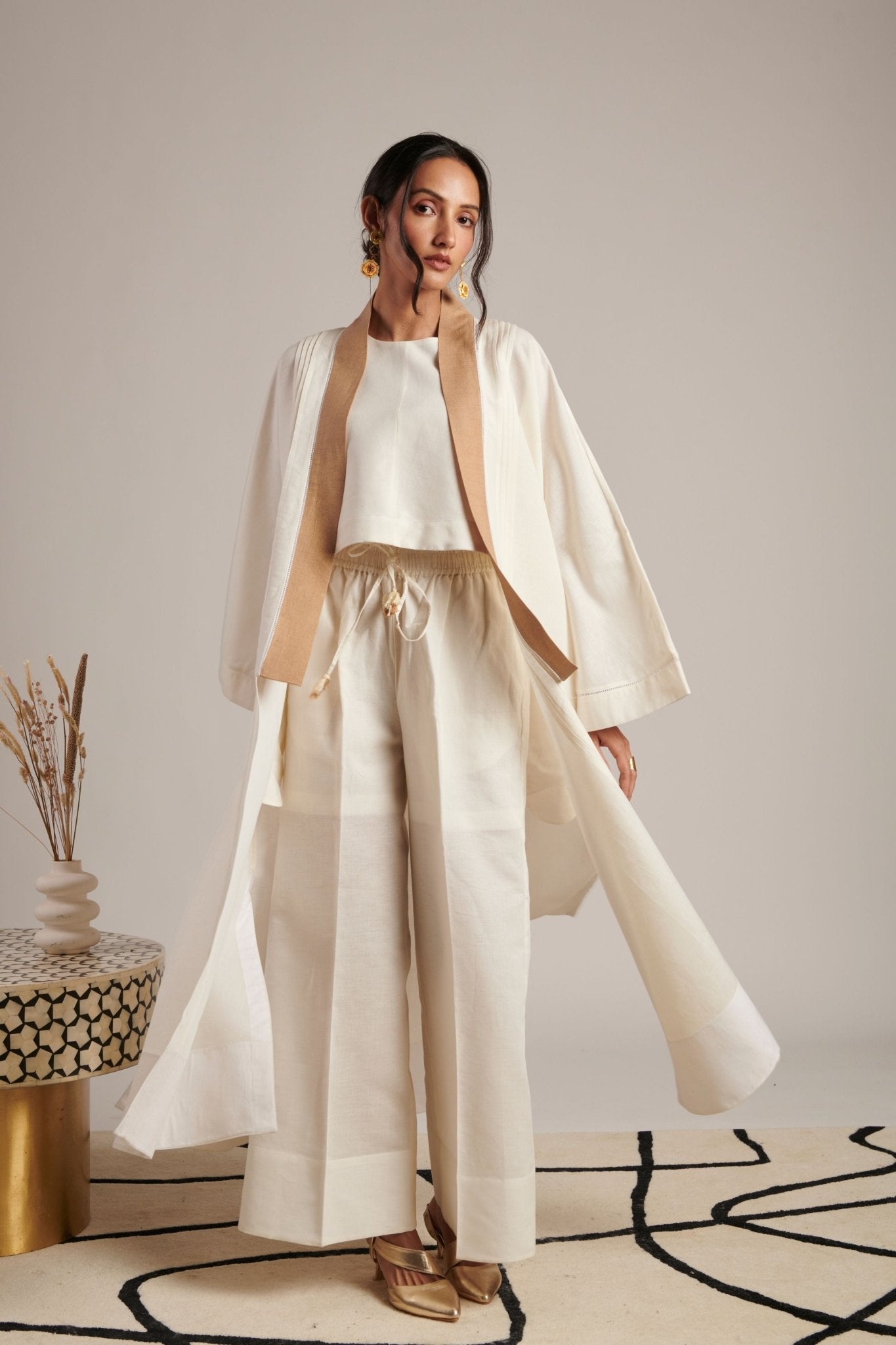 Pearl Naina Overlay Set - Moh India - Elahe