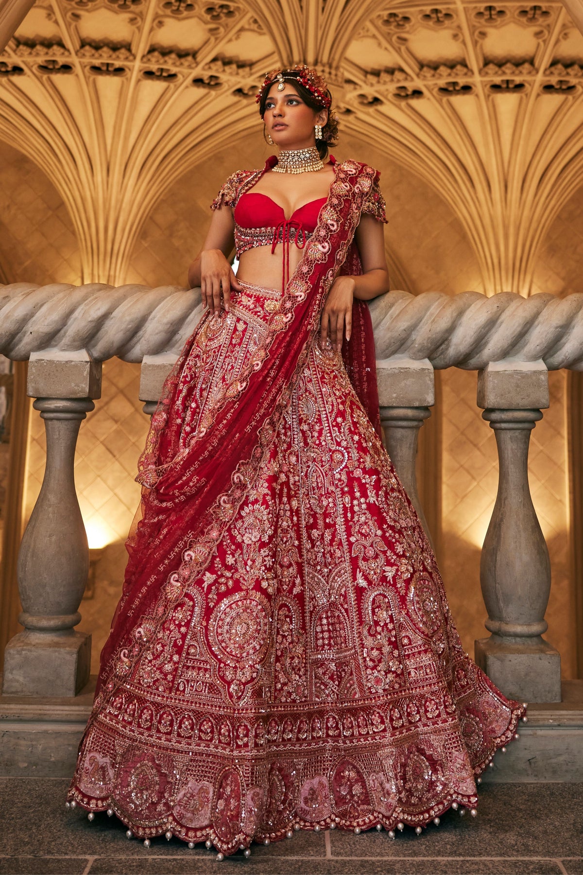 Swans Siam Lehenga Set