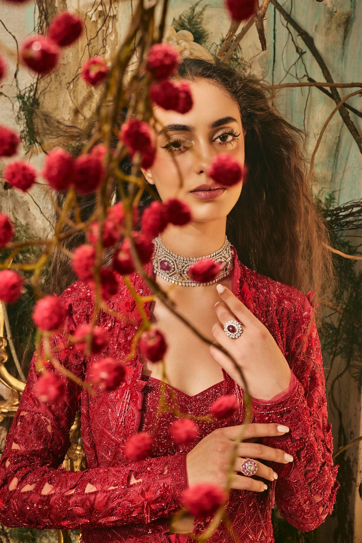 Imperial Red Jacket Set