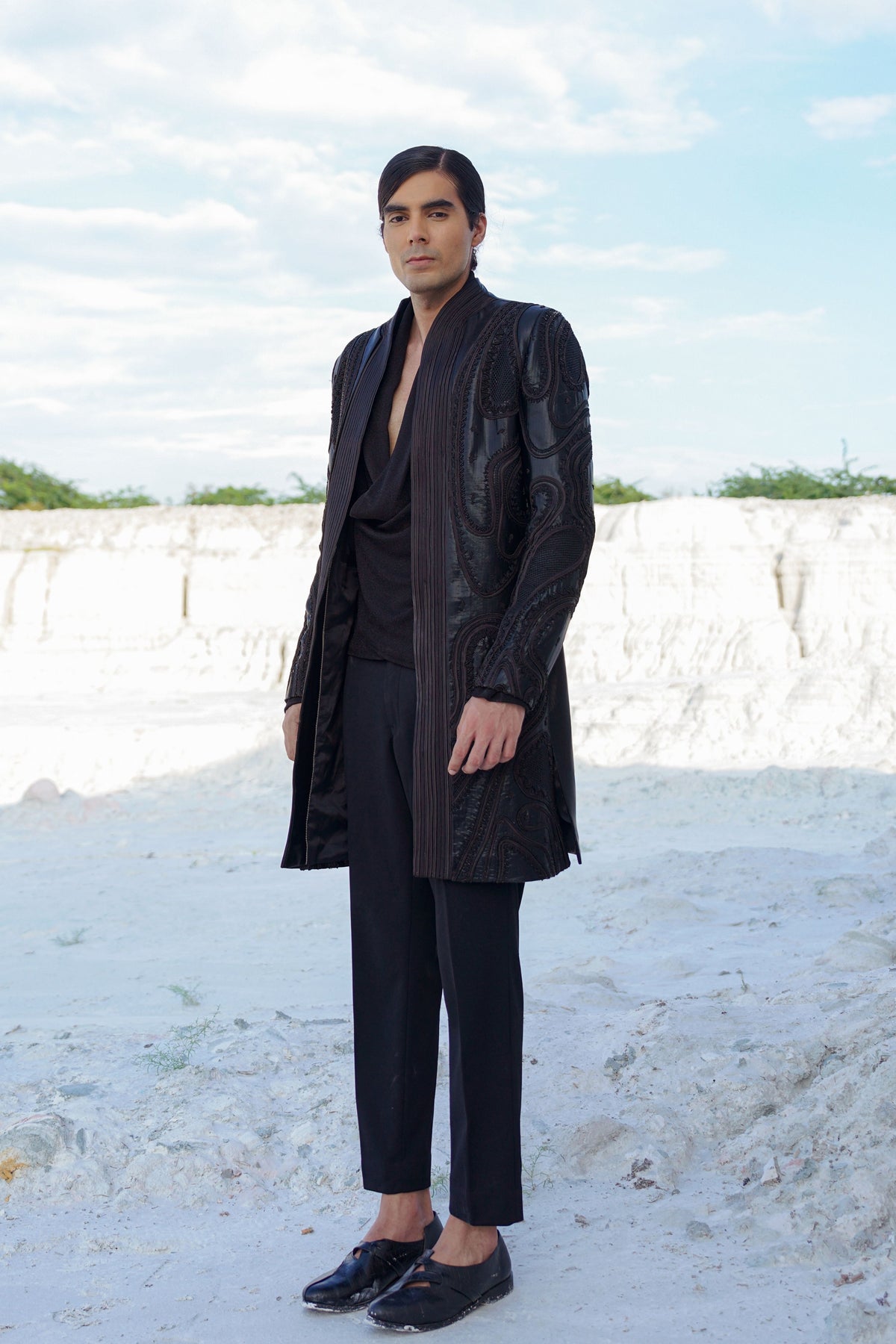 Black Jacket Set