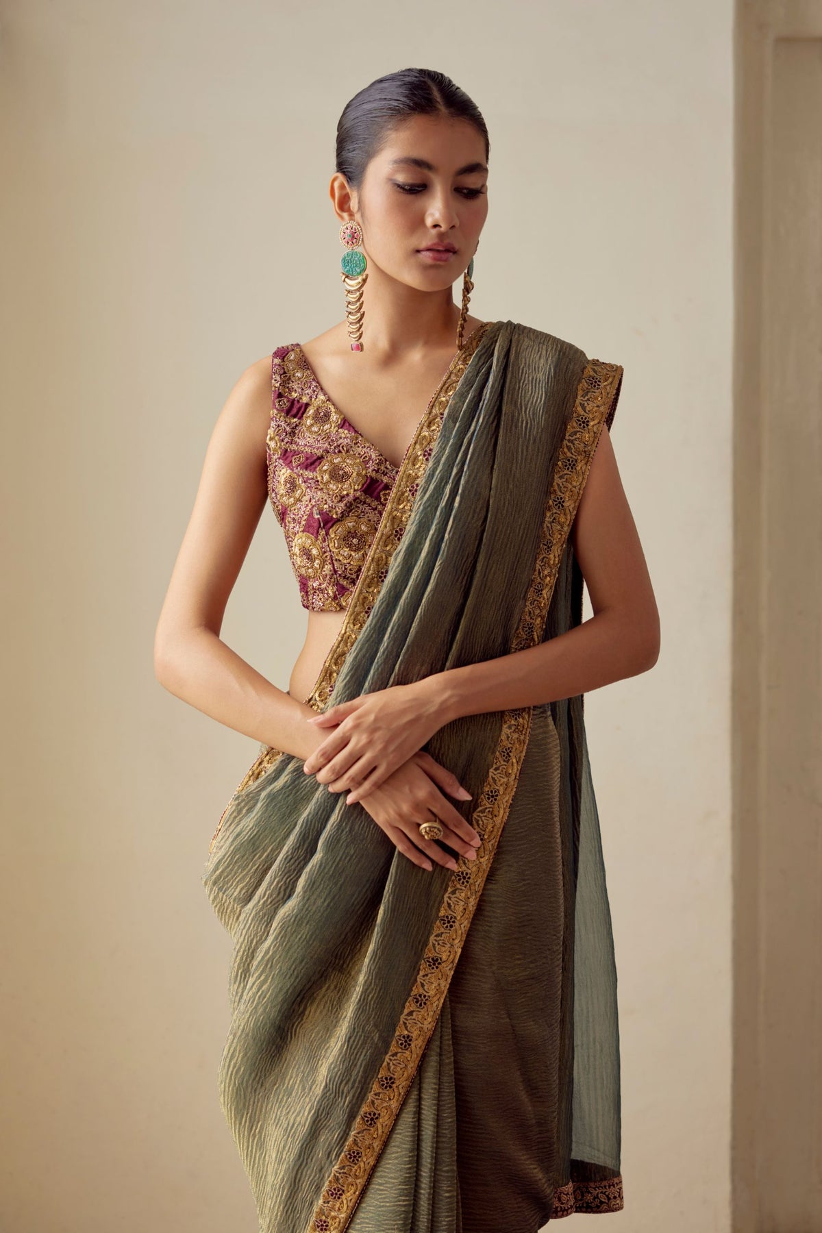 Pranayaa Tissue Saree