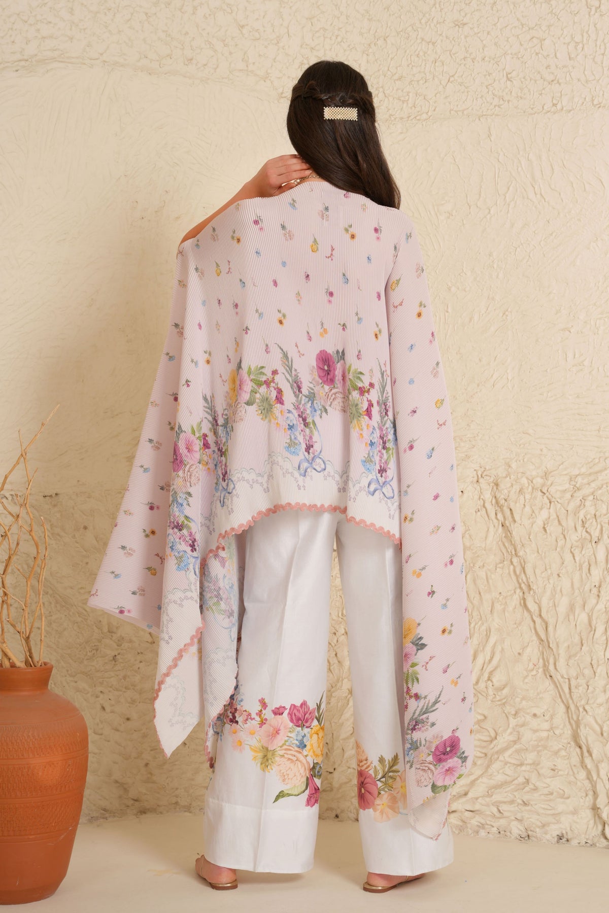 Nude Pink Cape
